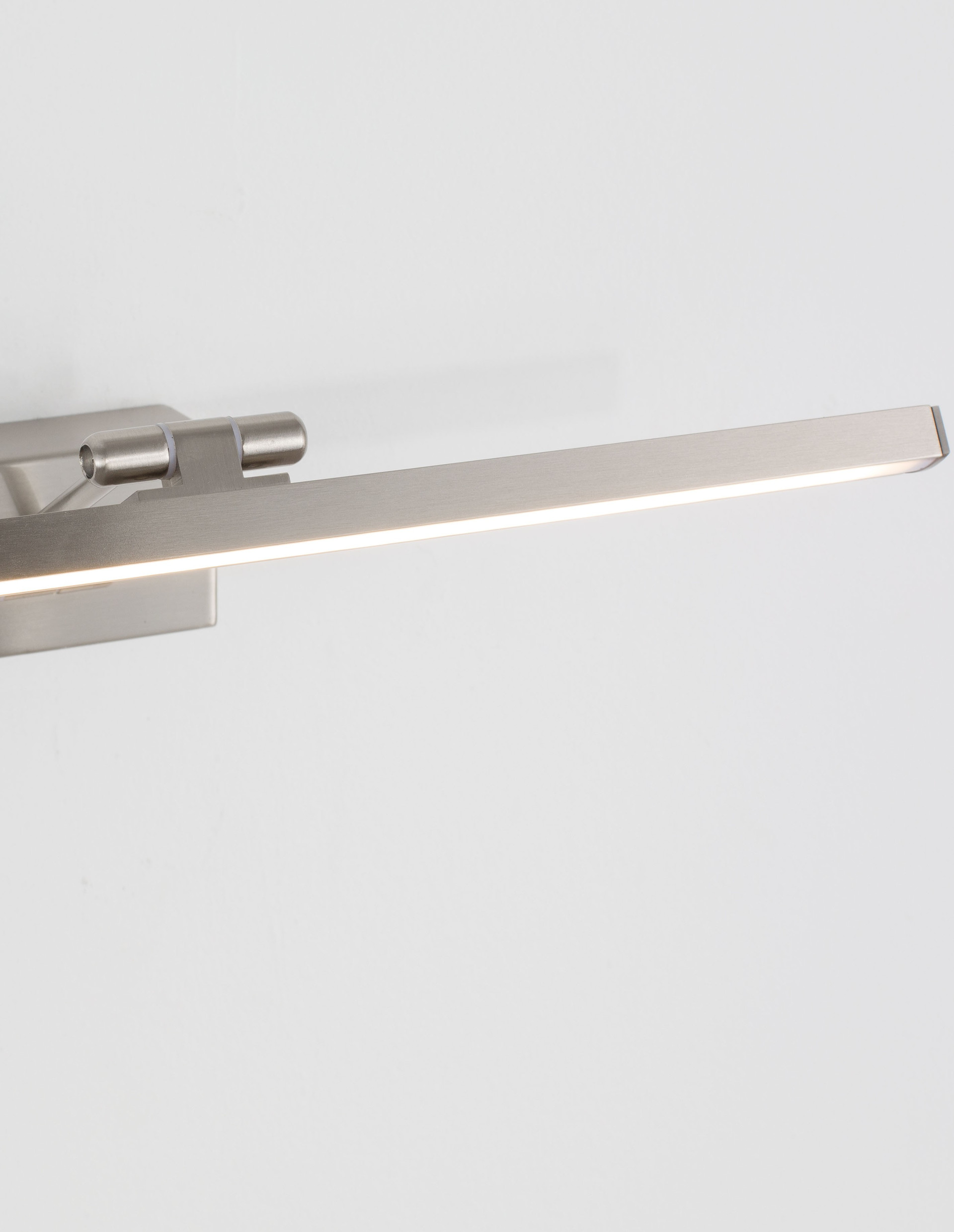 MARNELL | L 37.6 W 20.5 H 5.5 cm | 12 W | 3000 K | 801 lm | IP20 | Nickel | Metal/Acrylic