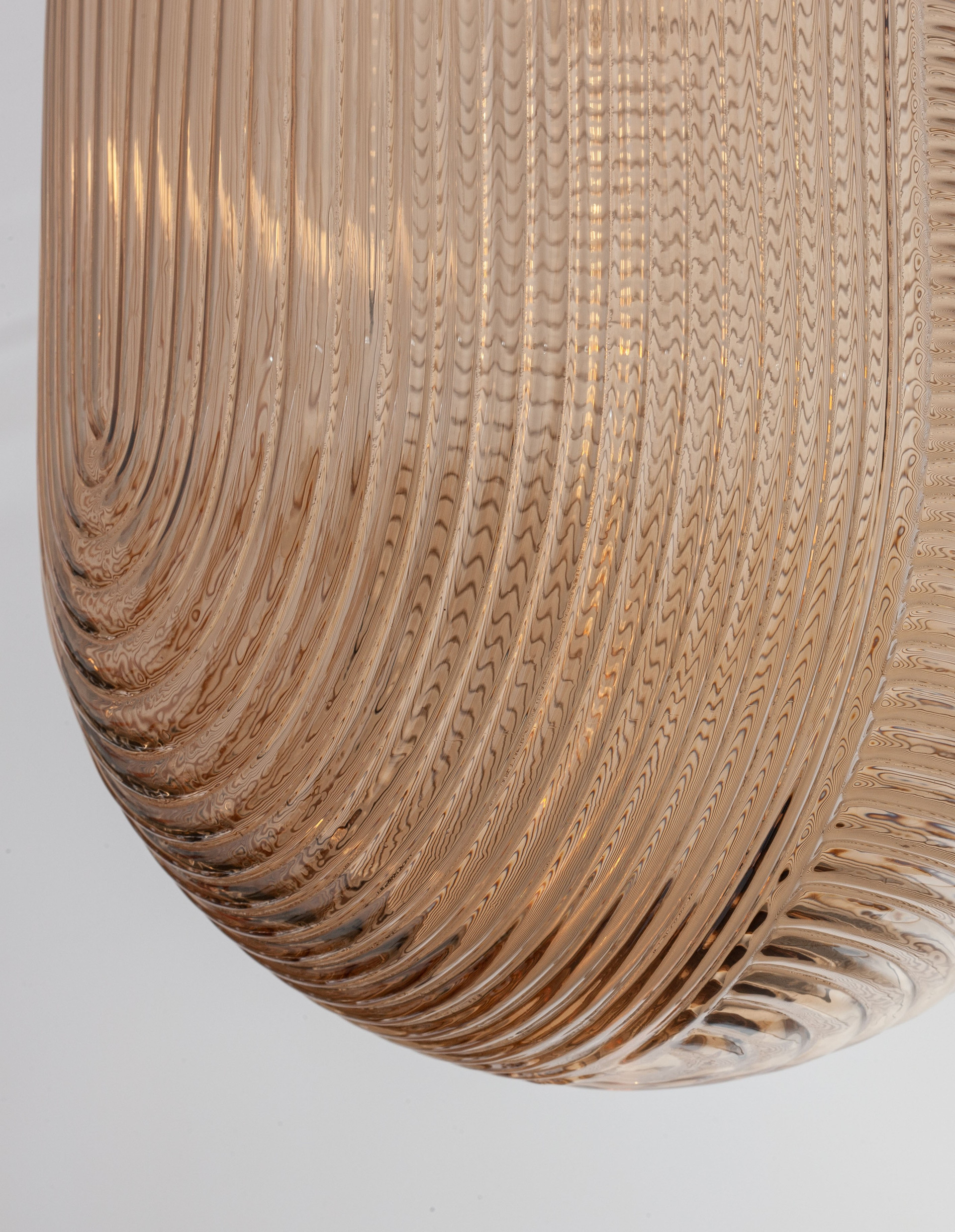 ATHENA | H 120 D 22.5 cm | 12 W | IP20 | Brass/Amber | Glass/Metal