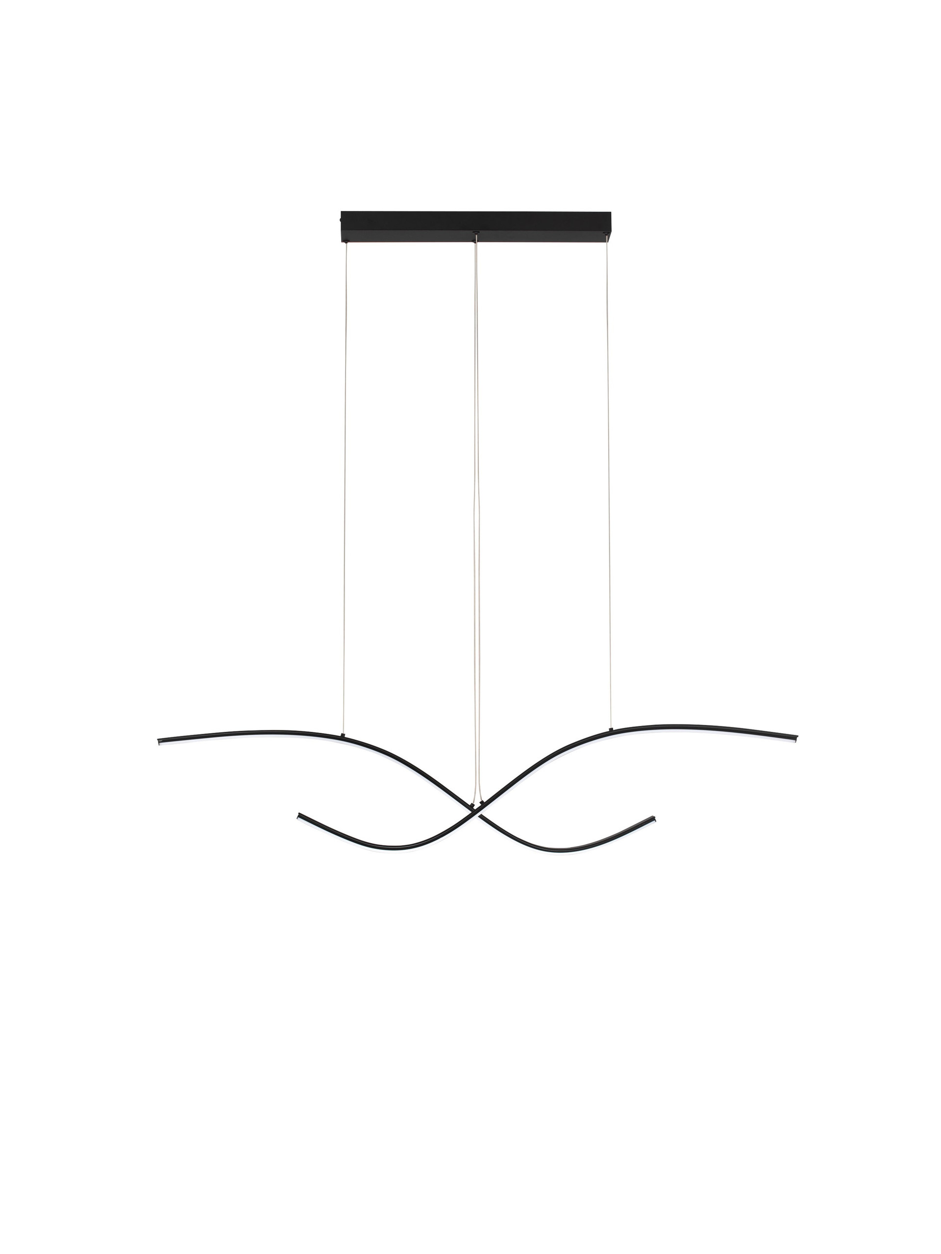 BRIO | L 115 W 8 H 120 cm | 27 W | 3000/2700/4000 K | 1145 lm | IP20 | Black | Aluminum/Acrylic
