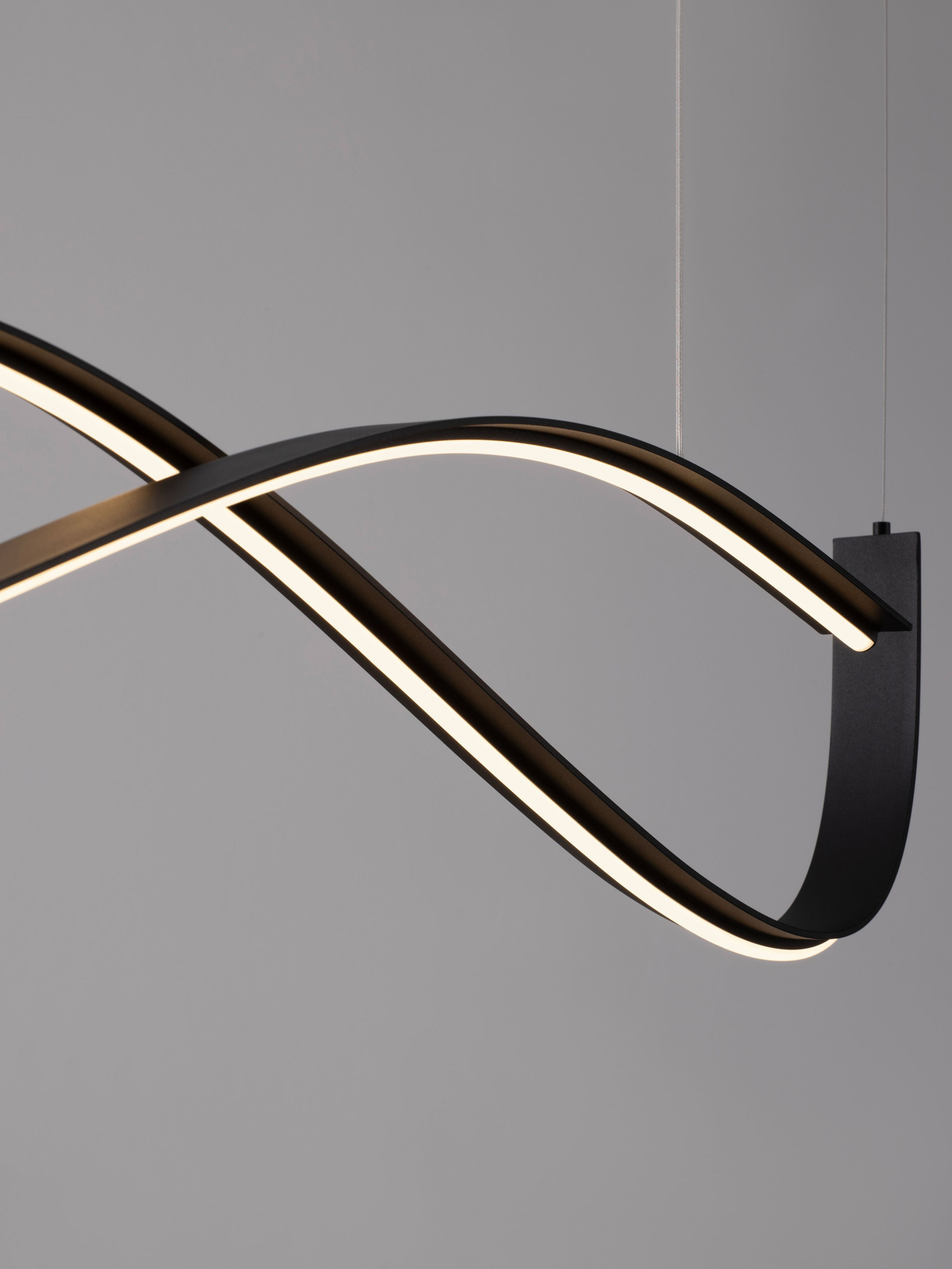 BRIO | L 104 W 8 H 120 cm | 27 W | 3000/2700/4000 K | 1203 lm | IP20 | Μαύρο | Αλουμίνιο/Ακρυλικό