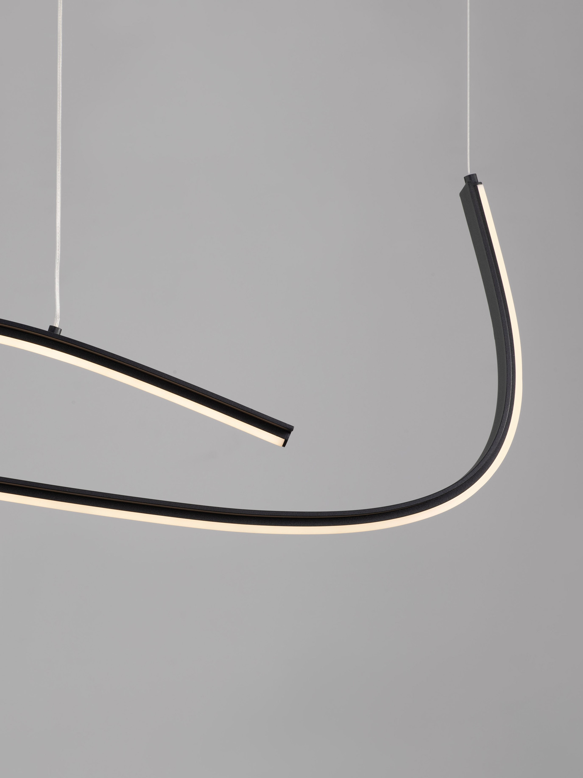 BRIO | L 104 W 8 H 120 cm | 27 W | 3000/2700/4000 K | 1203 lm | IP20 | Μαύρο | Αλουμίνιο/Ακρυλικό