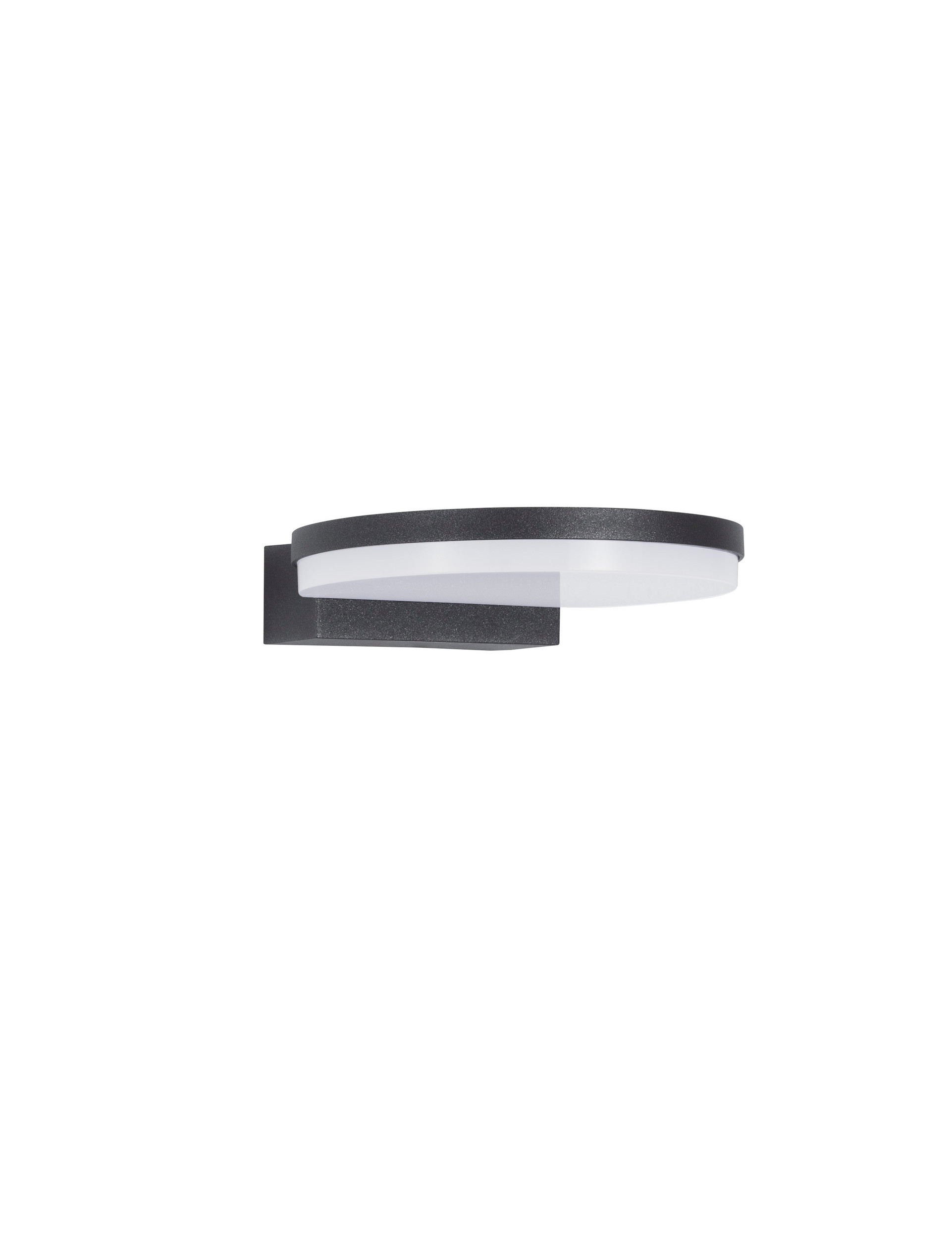 POSEN | L 18 W 19 H 5 cm | 10 W | 3000 K | 873 lm | IP65 | Black | Aluminum