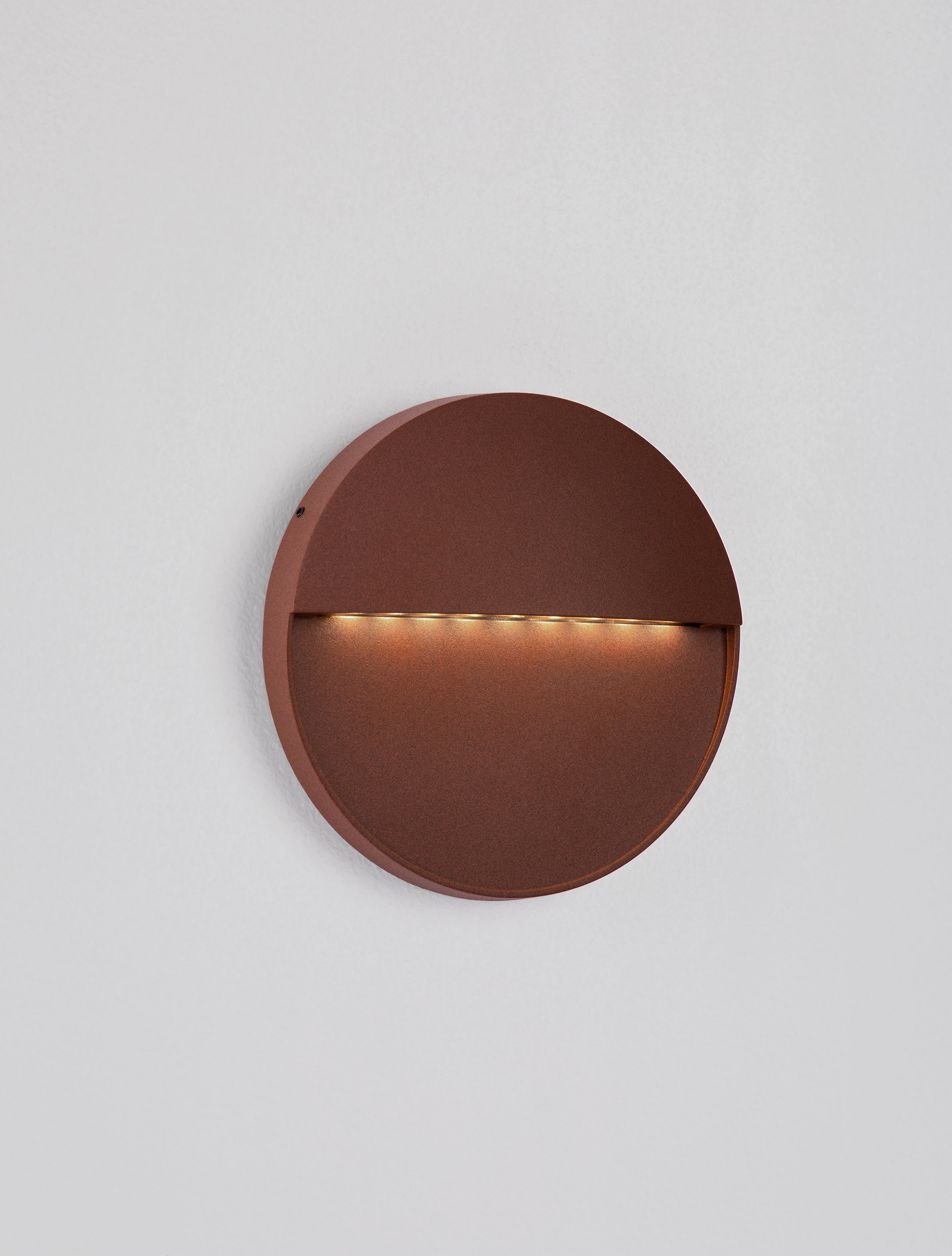 RODIX | W 3 D 16 cm | 5 W | 3000 K | 307 lm | IP54 | Corten | Aluminum