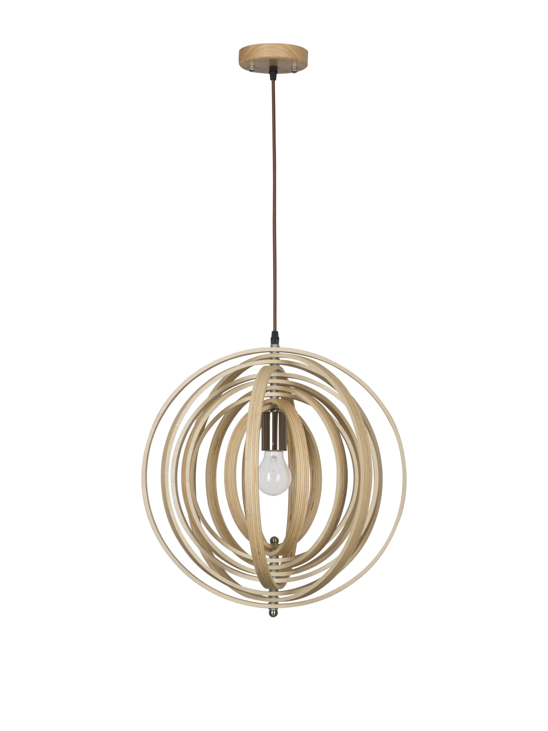 ASCO | H 130 D 43 cm | 12 W | IP20 | Brown/Beige | Wood