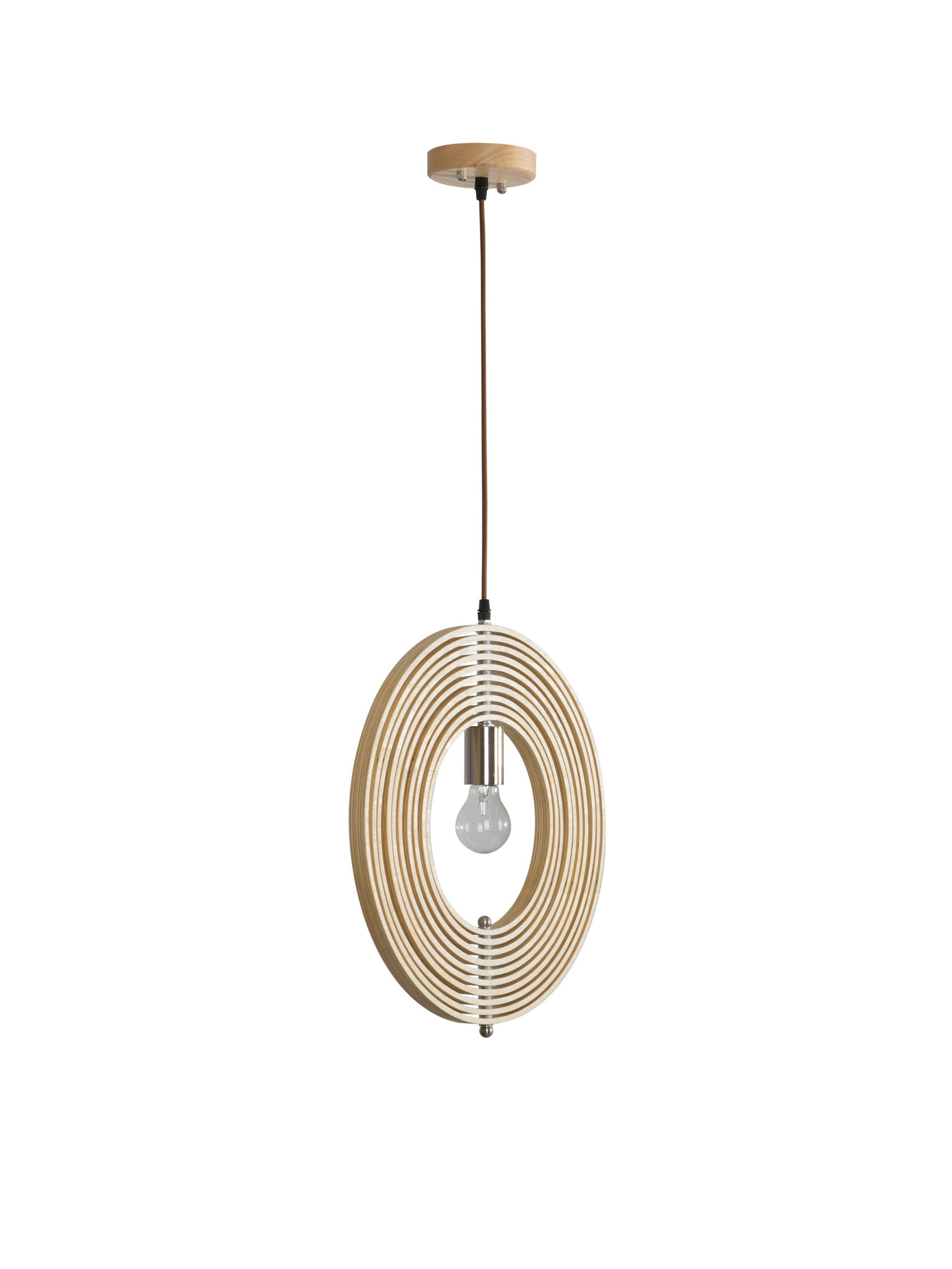 ASCO | H 130 D 43 cm | 12 W | IP20 | Brown/Beige | Wood