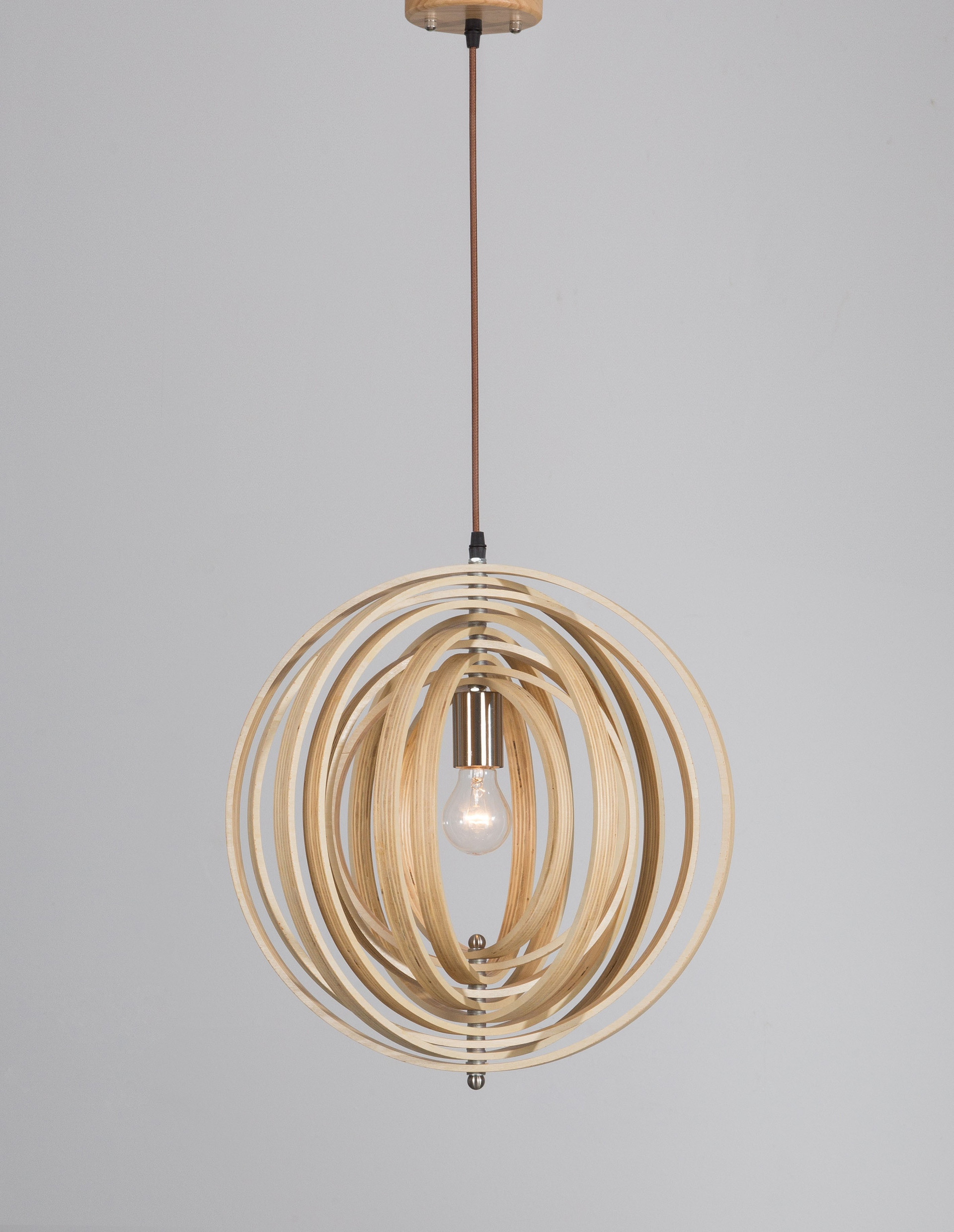 ASCO | H 130 D 43 cm | 12 W | IP20 | Brown/Beige | Wood