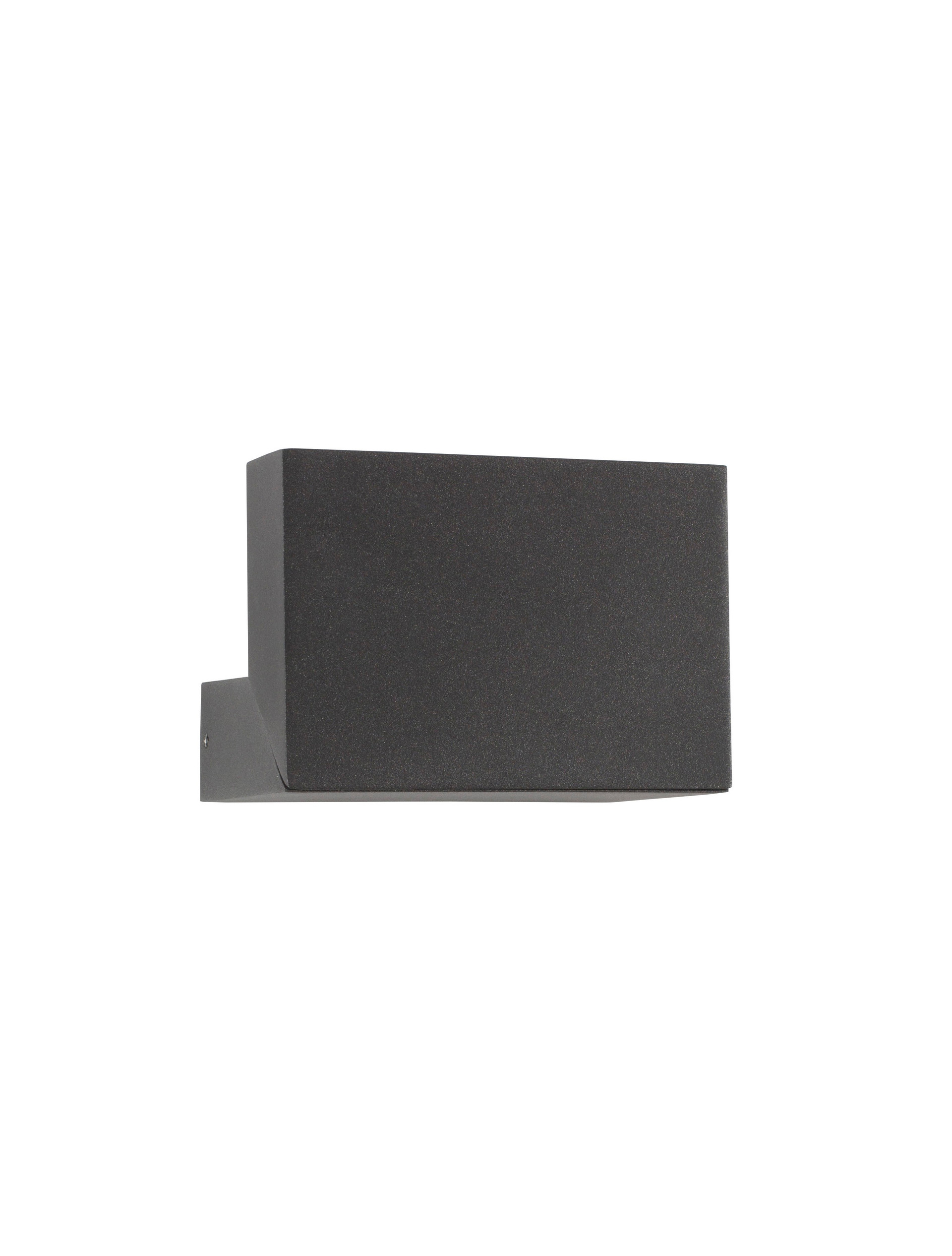 BRIN | L 14 W 14.5 H 3.5 cm | 10 W | 3000 K | 341 lm | IP65 | Black | Aluminum