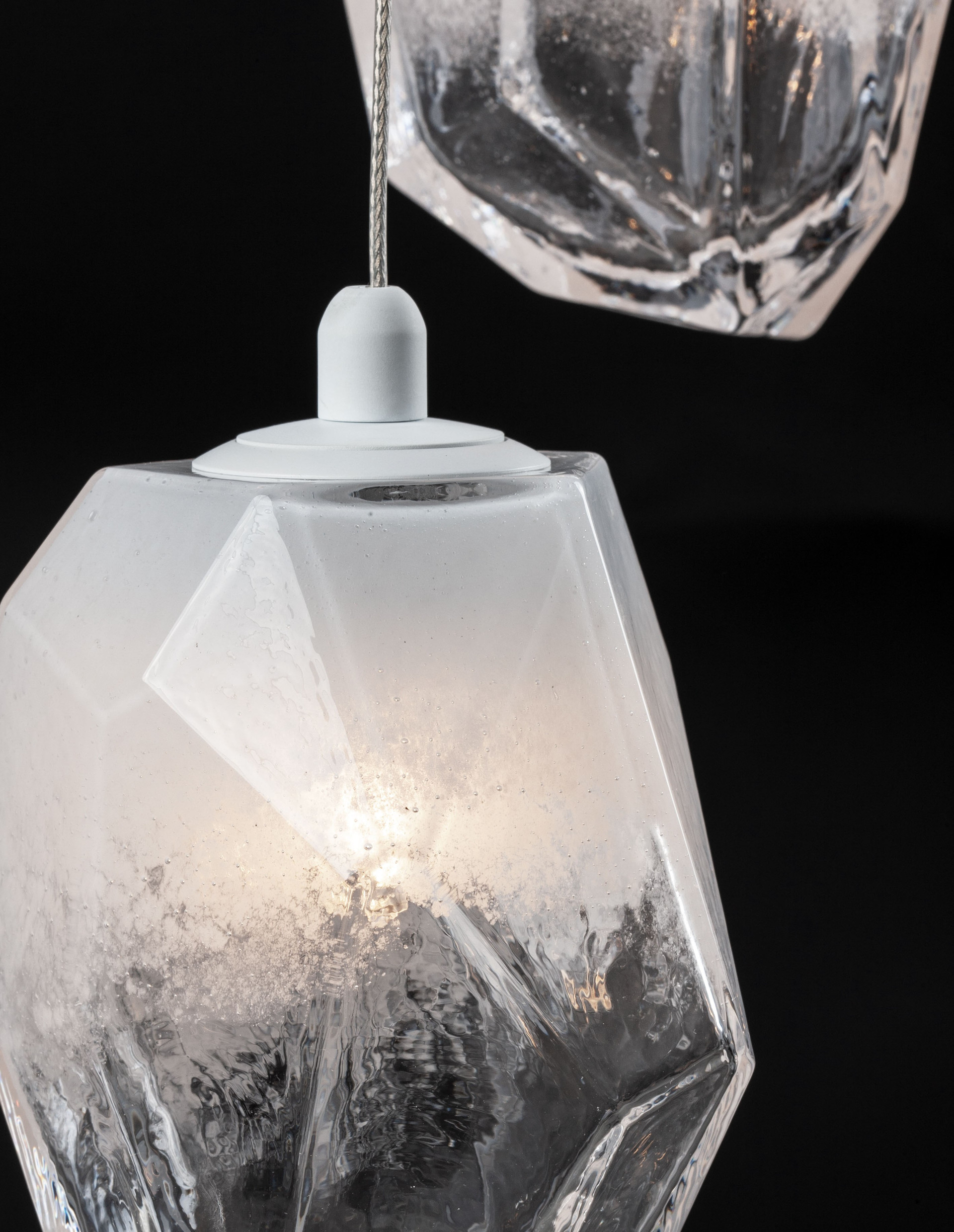 ICE | H 180 D 29 cm | 15 W | IP20 | White | Glass/Metal