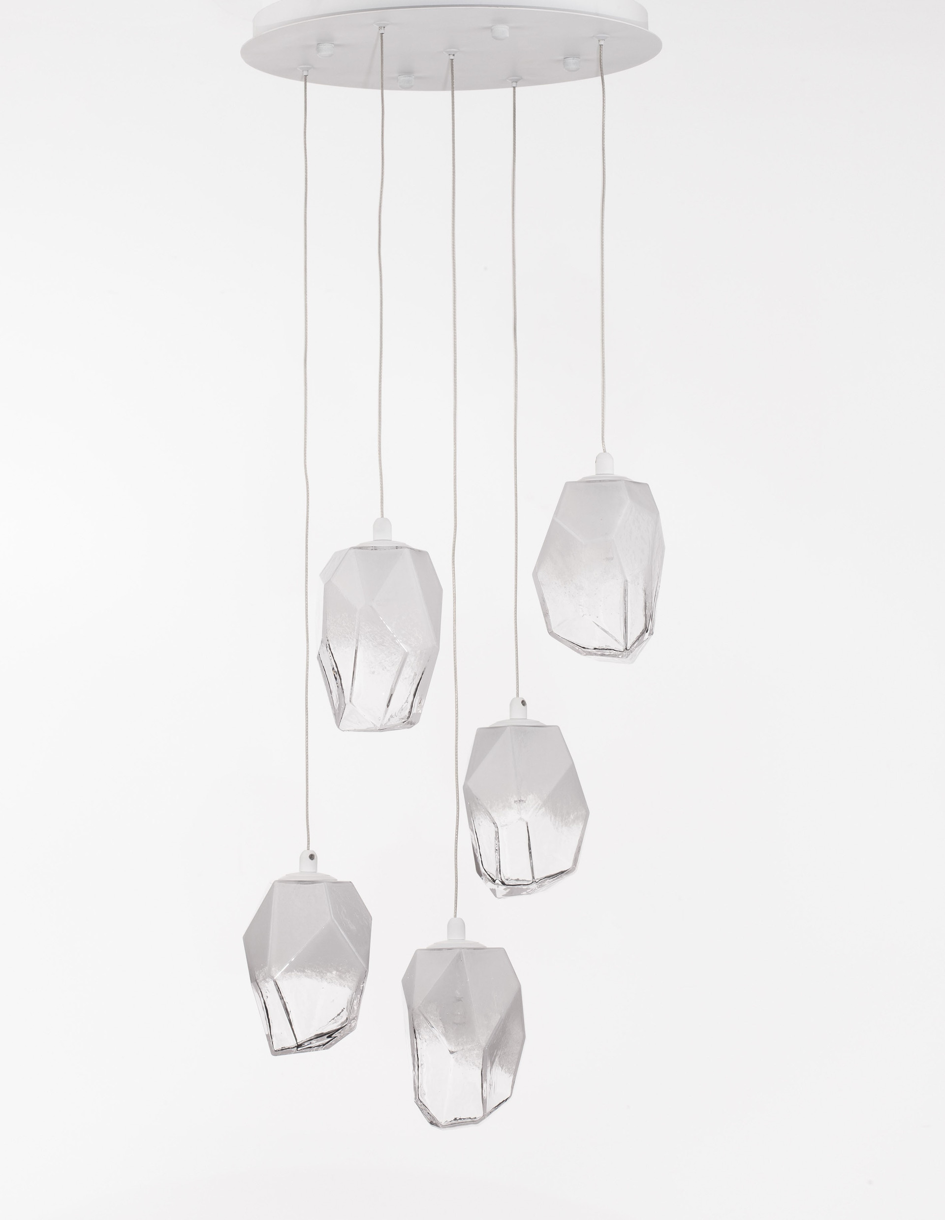 ICE | H 180 D 39 cm | 25 W | IP20 | White | Glass/Metal