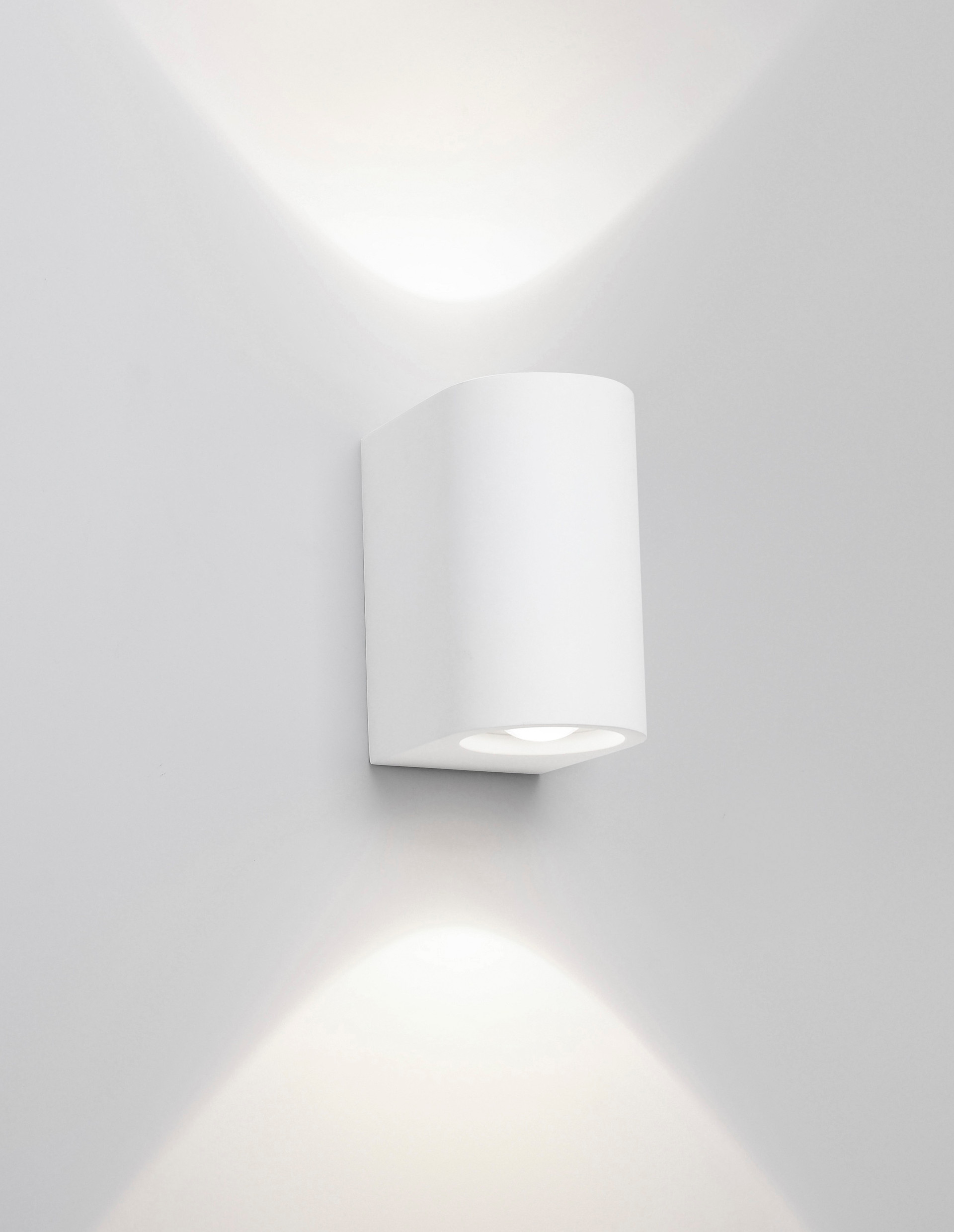 SANDRO | L 10 W 12.5 H 15 cm | 5 W | IP20 | White | Gypsum