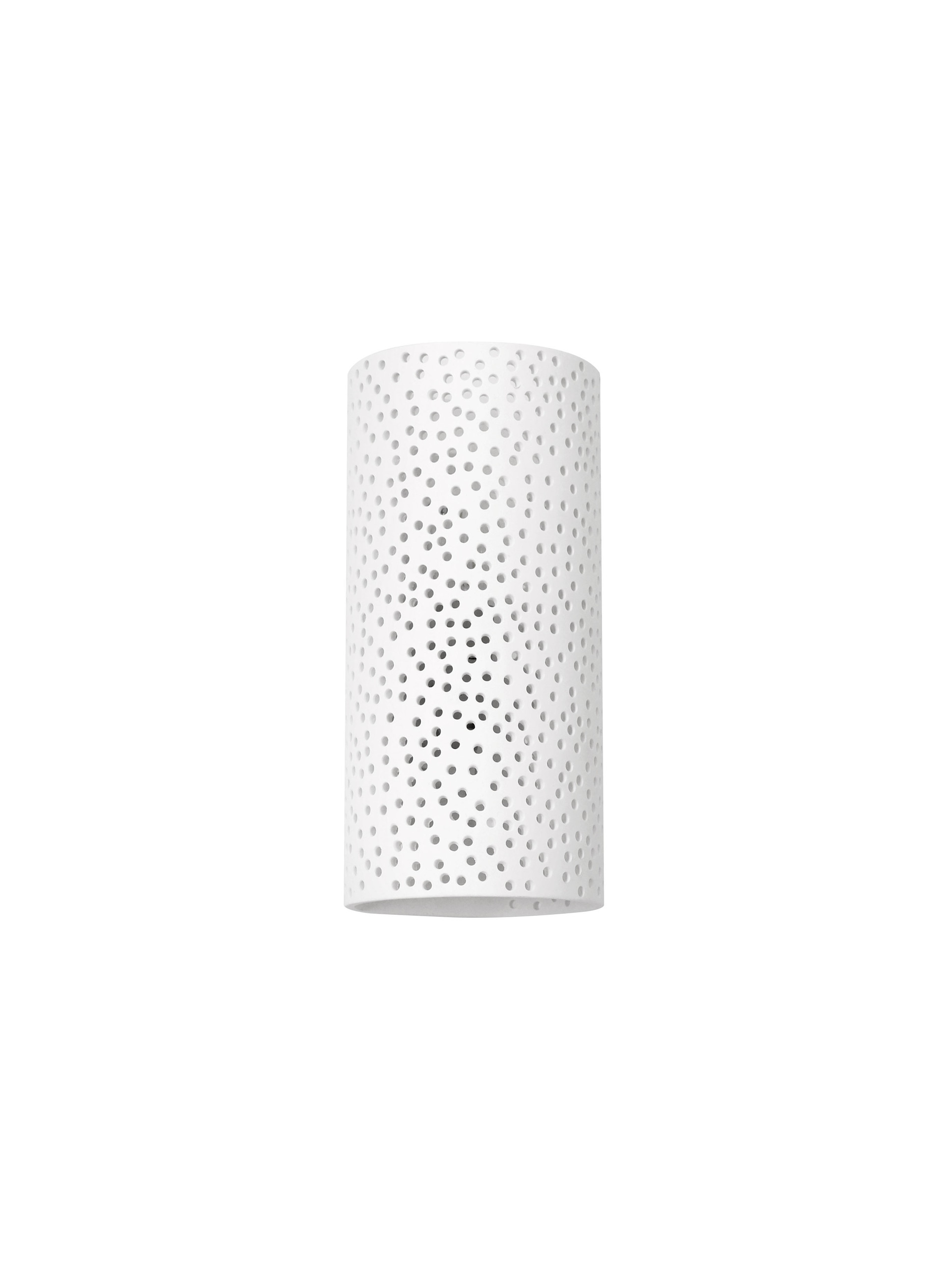 SANDRO | L 11.5 W 10.7 H 24 cm | 5 W | IP20 | Bianco | Gesso