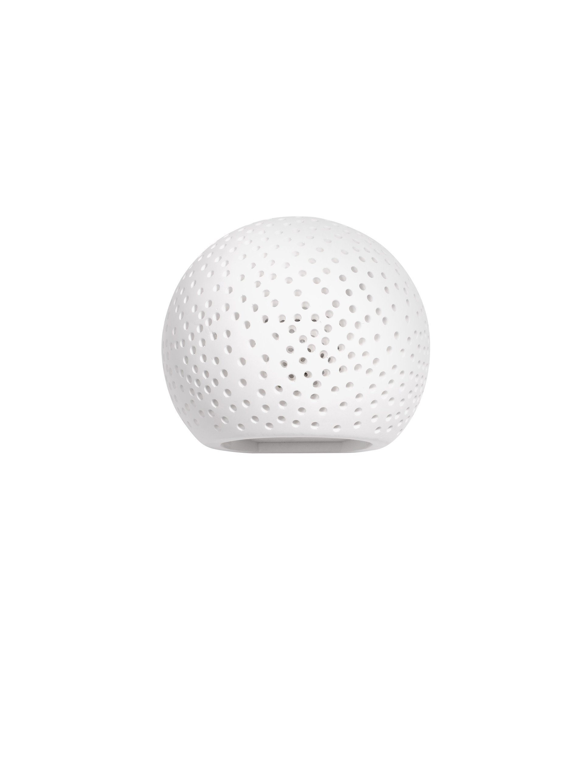 SANDRO | L 15 W 13 H 12.8 cm | 5 W | IP20 | White | Gypsum