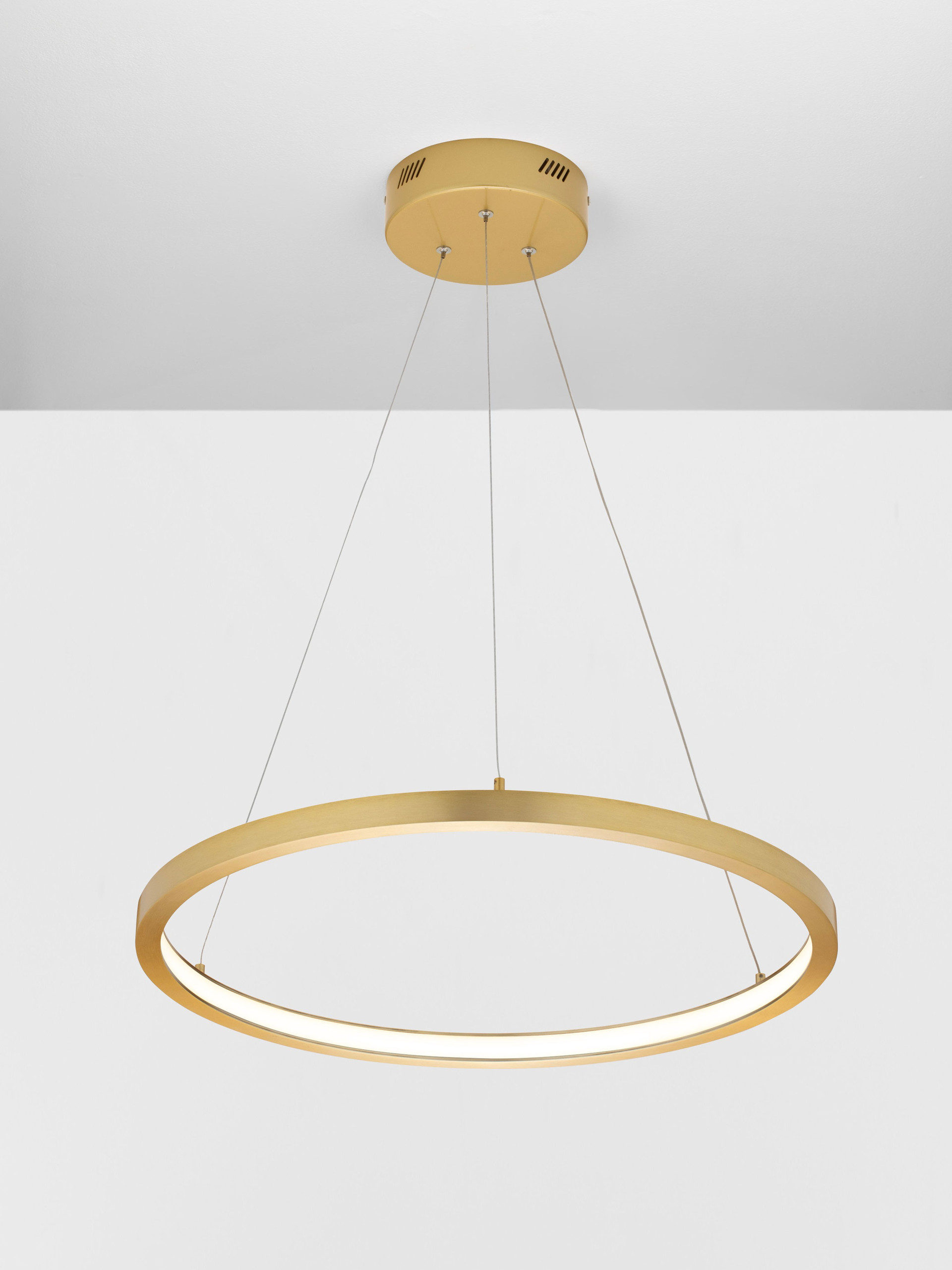 EMPATIA | H 120 D 60 cm | 35 W | 3000 K | 932 lm | IP20 | Gold | Aluminum/Acrylic
