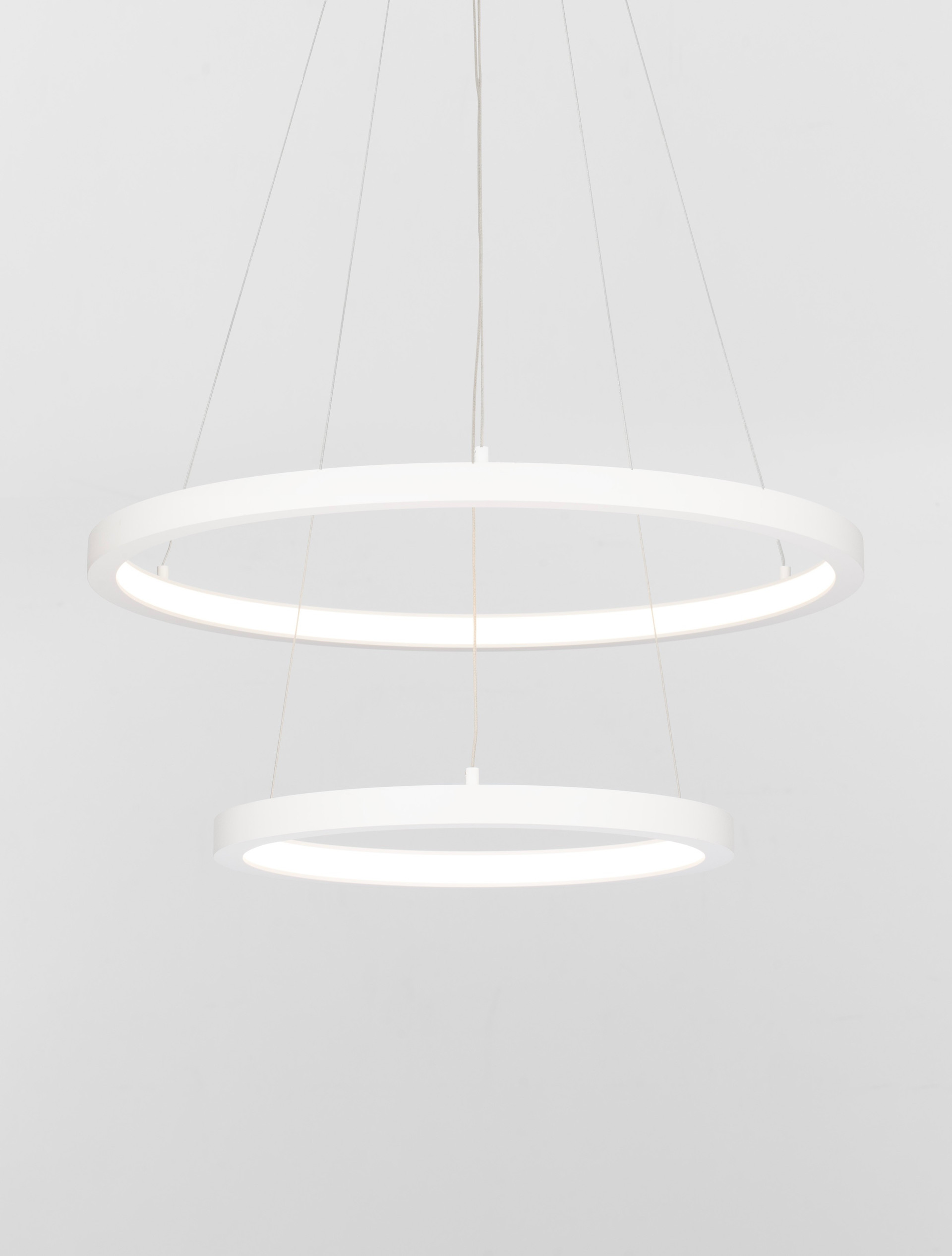 EMPATIA | H 120 D 60 cm | 60 W | 3000 K | 1755 lm | IP20 | White | Aluminum/Acrylic