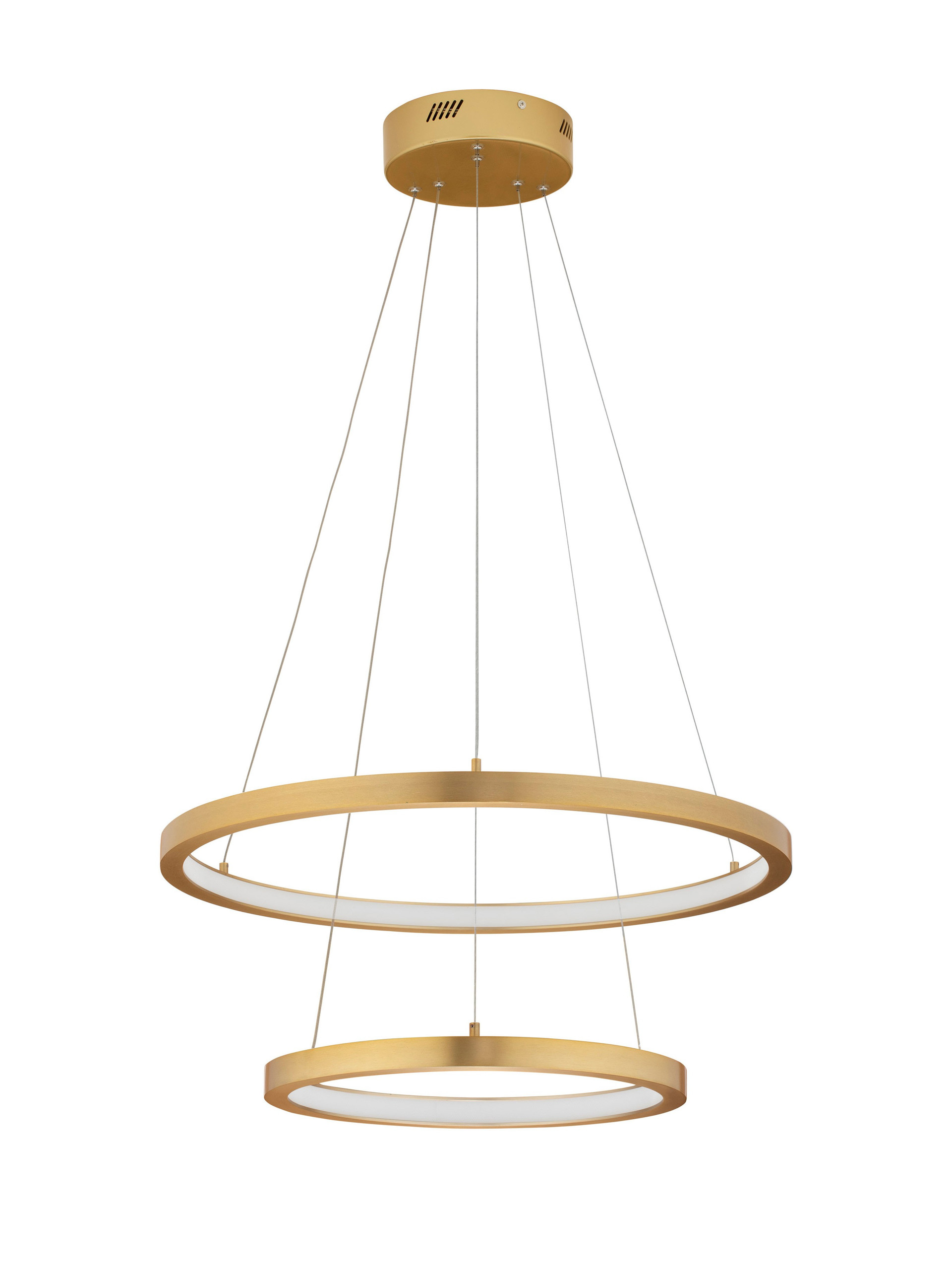 EMPATIA | H 120 D 40 cm | 60 W | 3000 K | 1755 lm | IP20 | Gold | Aluminum/Acrylic