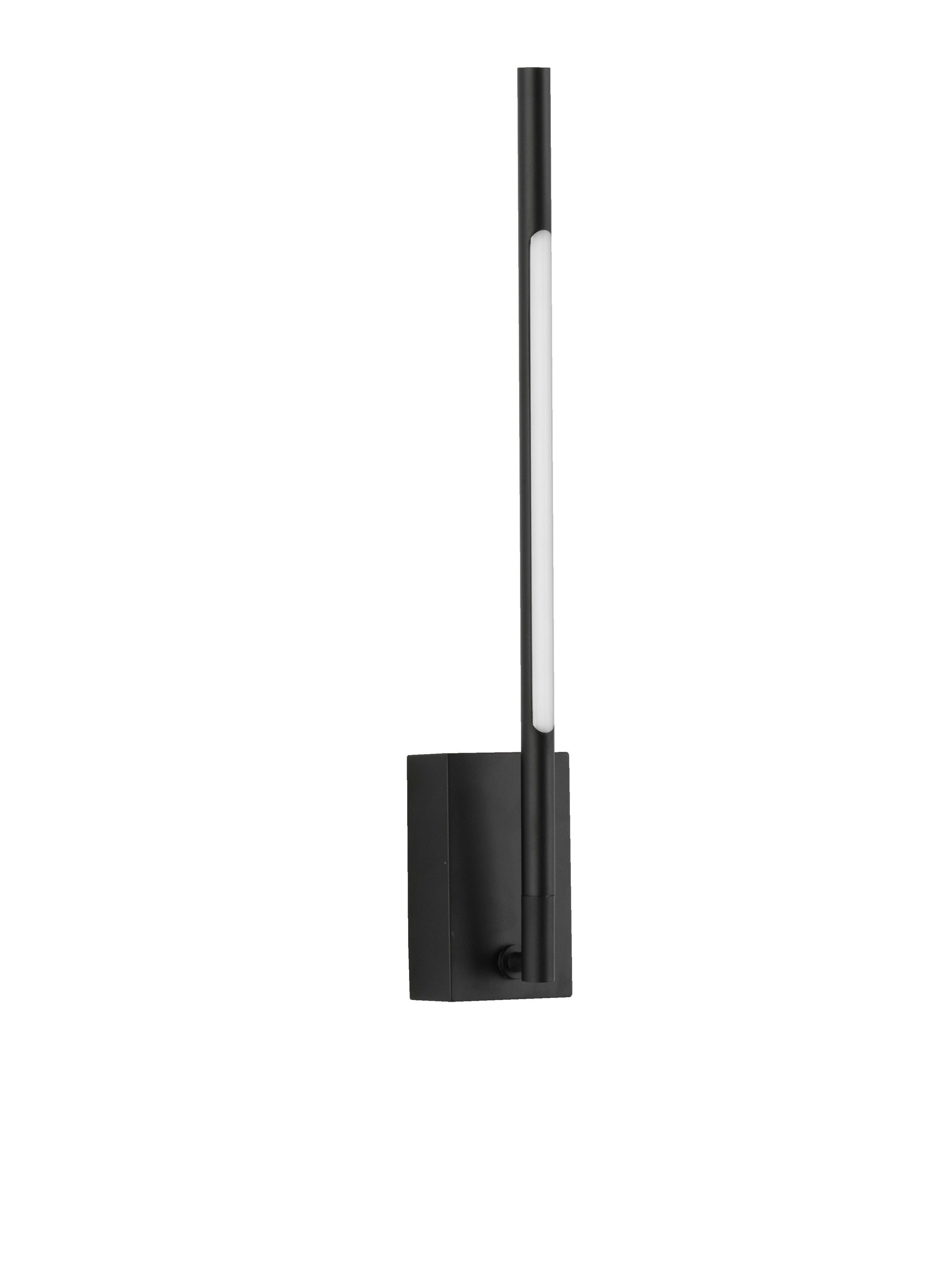 RACCIO | L 6 W 10 H 37 cm | 6 W | 3000 K | 426 lm | IP20 | Black | Metal/Acrylic