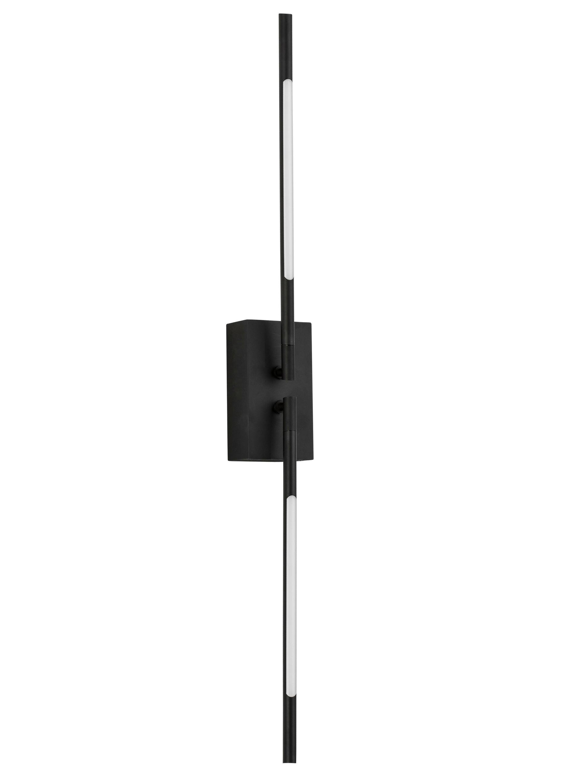 RACCIO | L 7.5 W 12 H 74 cm | 10 W | 3000 K | 500 lm | IP20 | Black | Metal/Acrylic