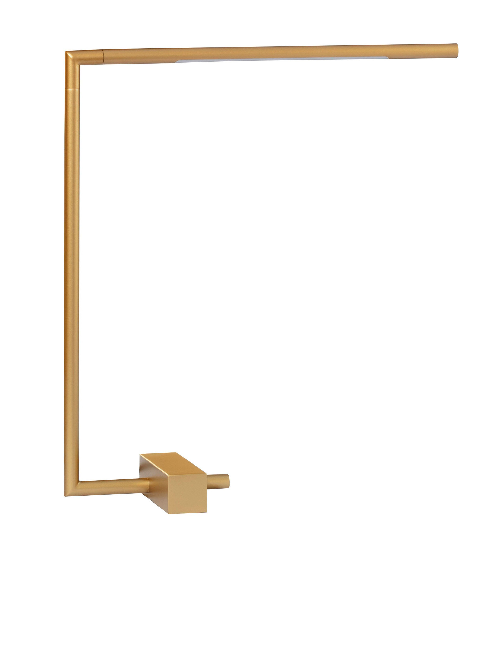 RACCIO | L 36.5 W 12 H 40 cm | 5 W | 3000 K | 377 lm | IP20 | Gold | Metal/Acrylic
