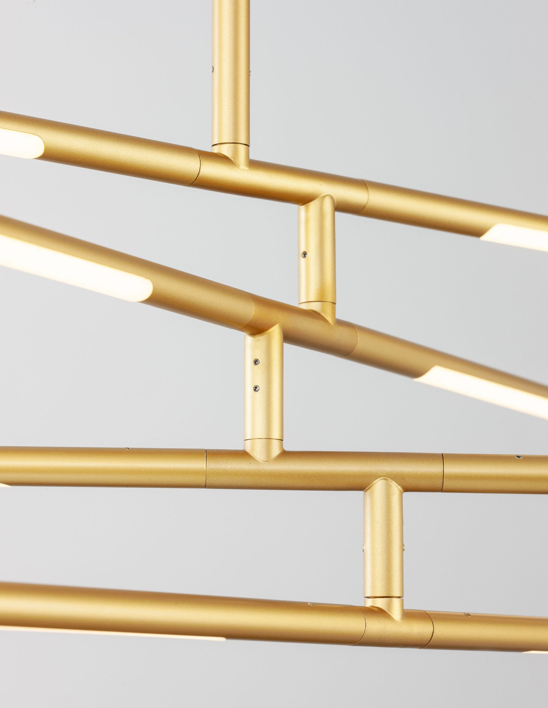 RACCIO | L 84 W 80 H 81 cm | 48 W | 3000 K | 3633 lm | IP20 | Brass Gold | Metal/Acrylic