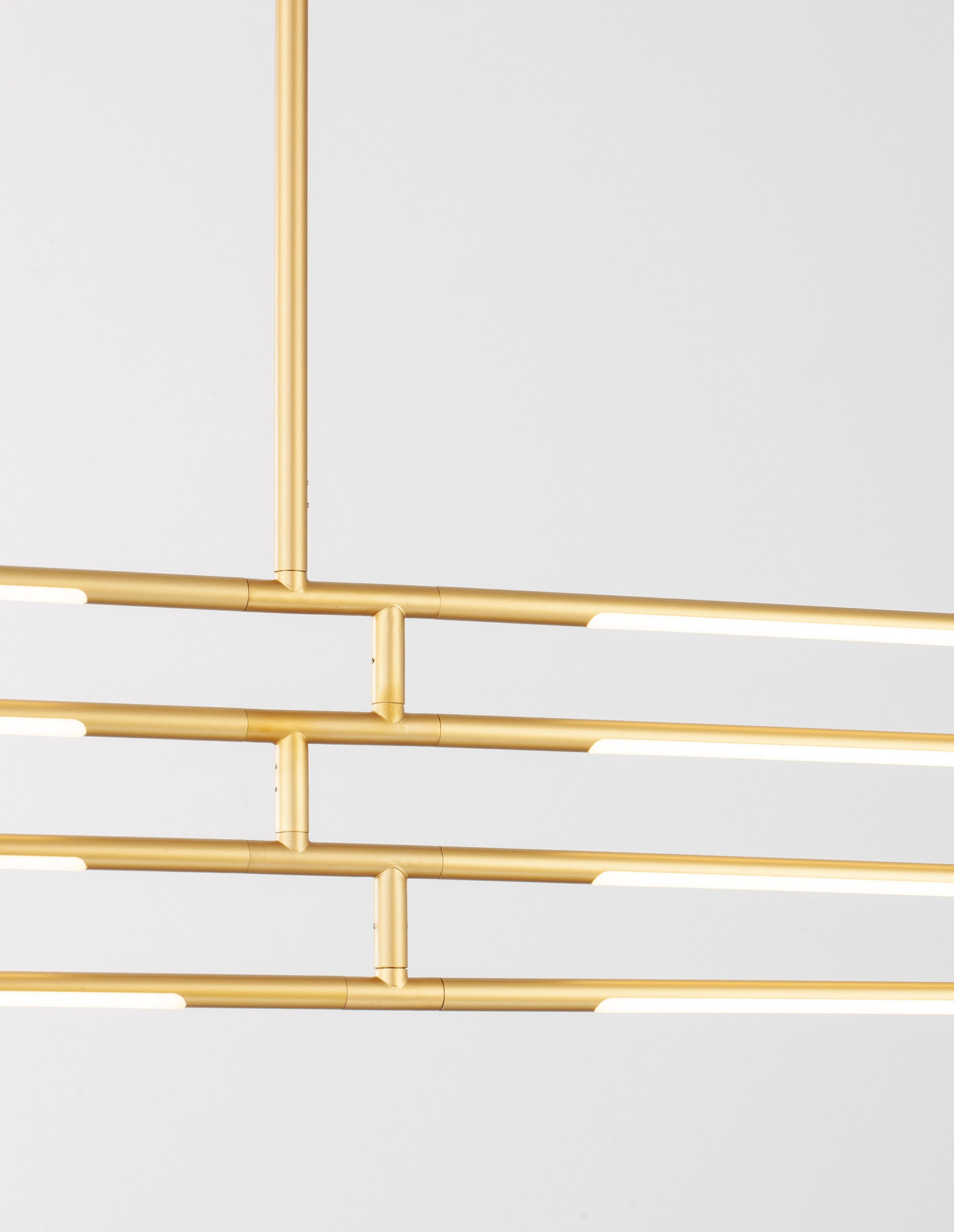 RACCIO | L 84 W 80 H 81 cm | 48 W | 3000 K | 3633 lm | IP20 | Brass Gold | Metal/Acrylic