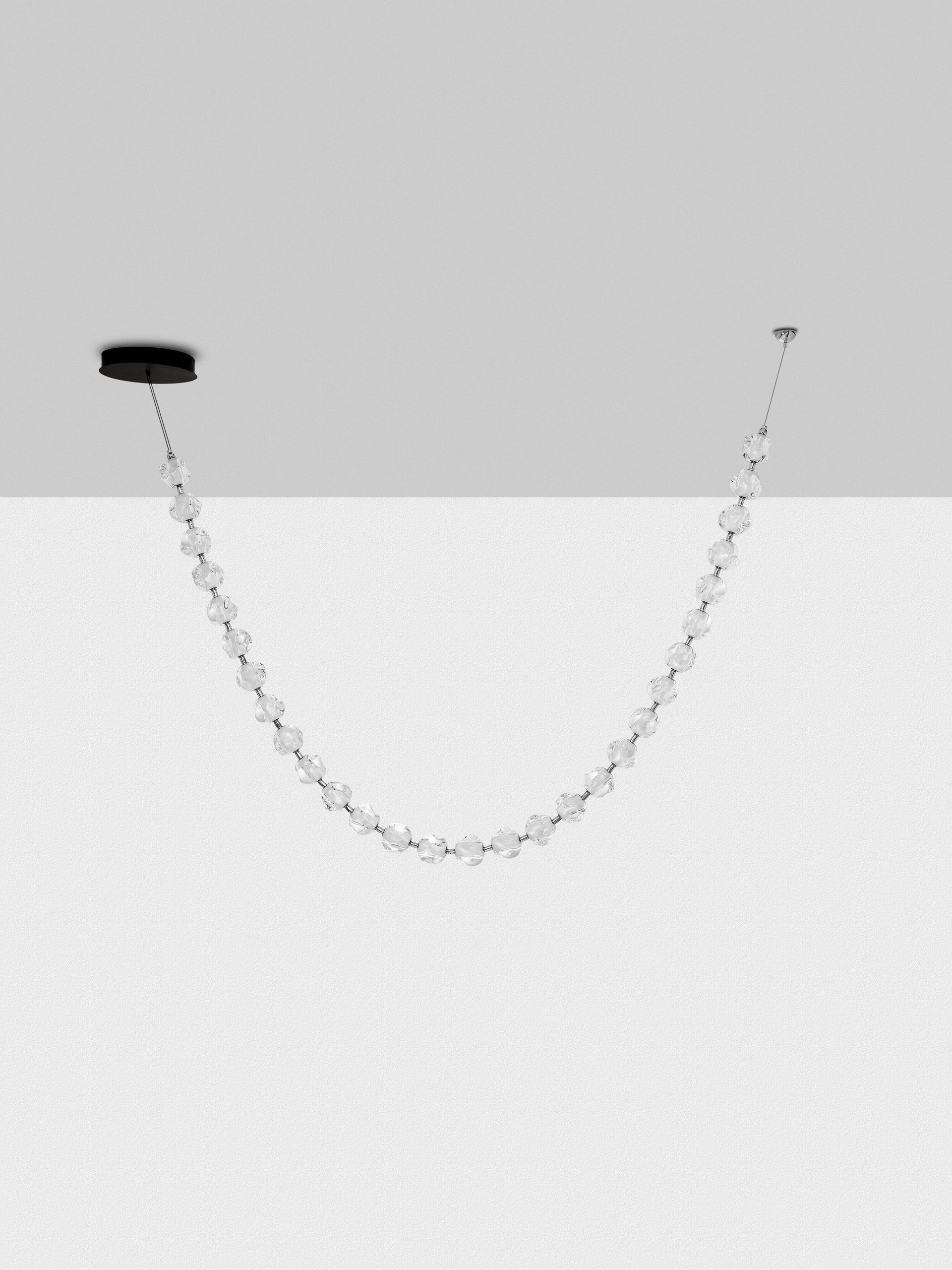 IFOS | L 385 W 10 cm | 119 W | 3000 K | 8798 lm | IP20 | Black | Metal/Acrylic