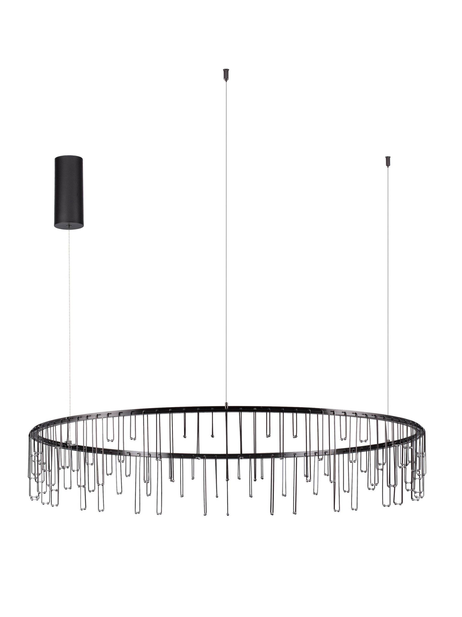 STELLAR | H 150 D 100 cm | 36 W | 3000 K | 3116 lm | IP20 | Black | Aluminum