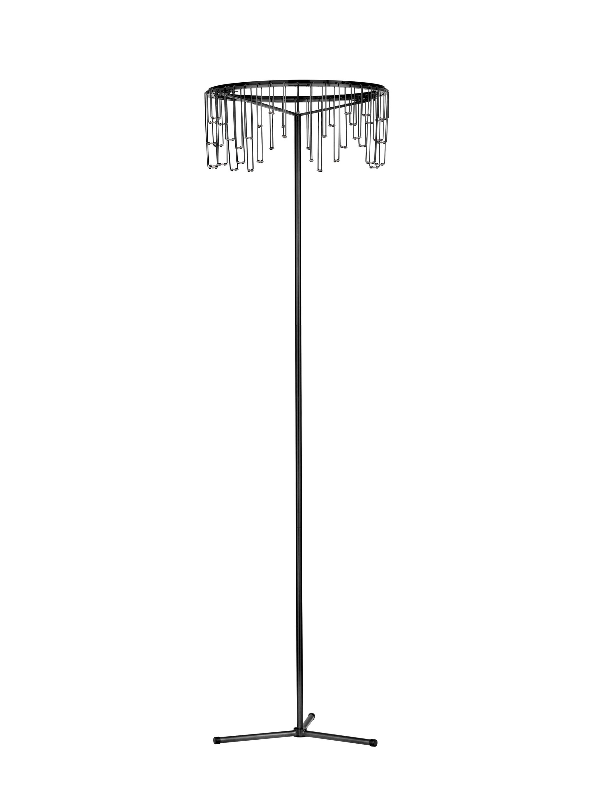 STELLAR | H 140 D 40 cm | 17 W | 3000 K | 1266 lm | IP20 | Black | Aluminum