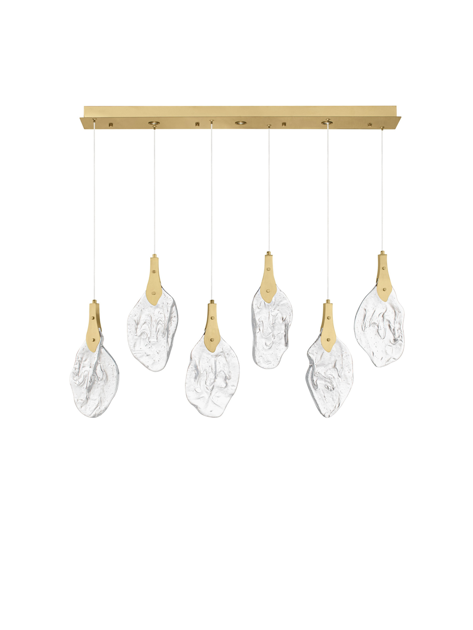 BELLINA | L 110 W 20 H 195 cm | 24 W | 3000 K | 812 lm | IP20 | Gold | Steel/Glass