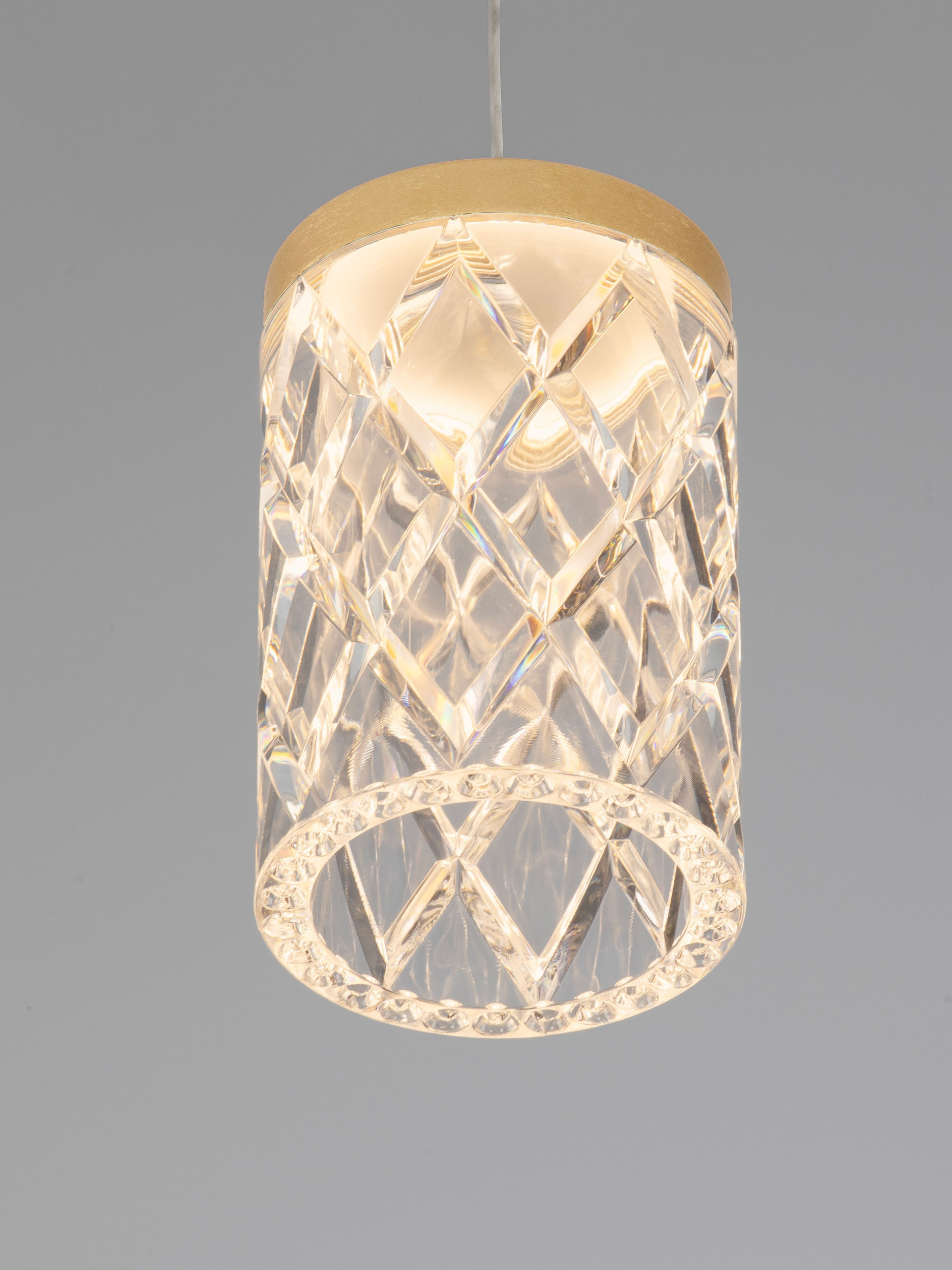 PHOS | H 120 D 12 cm | 6 W | 3000 K | 385 lm | IP20 | Gold | Steel/Aluminum/Acrylic