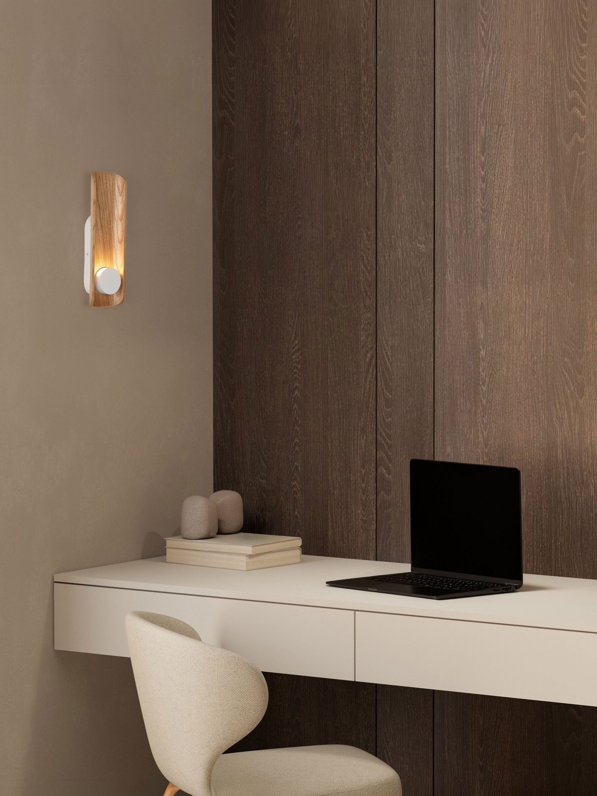 KOEN | L 10 W 6 H 31 cm | 4 W | 3000 K | 313 lm | IP20 | Δρυς | Ακρυλικό/Ξύλο