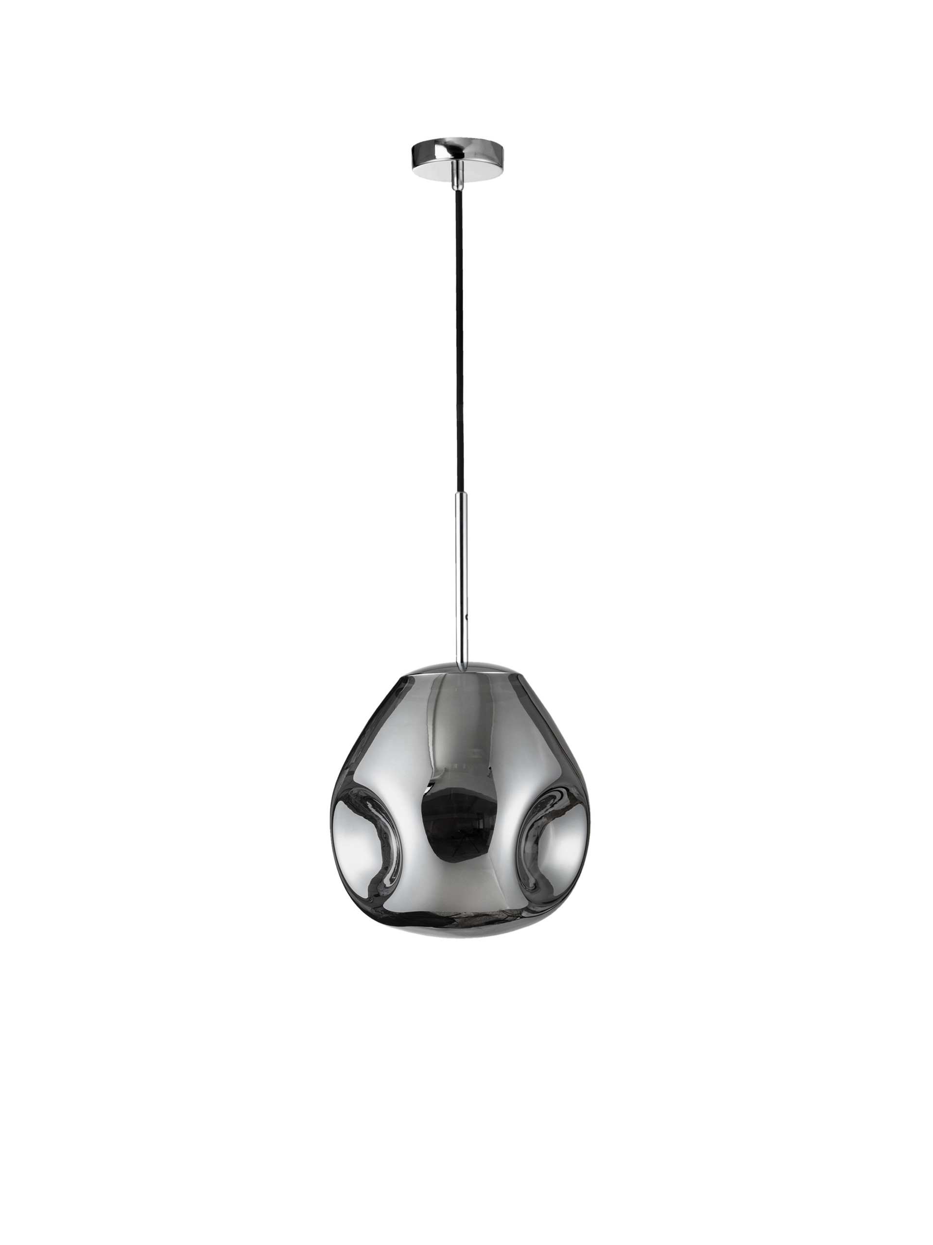 LAVA | H 120 D 25 cm | 12 W | IP20 | Chrome | Verre/Métal