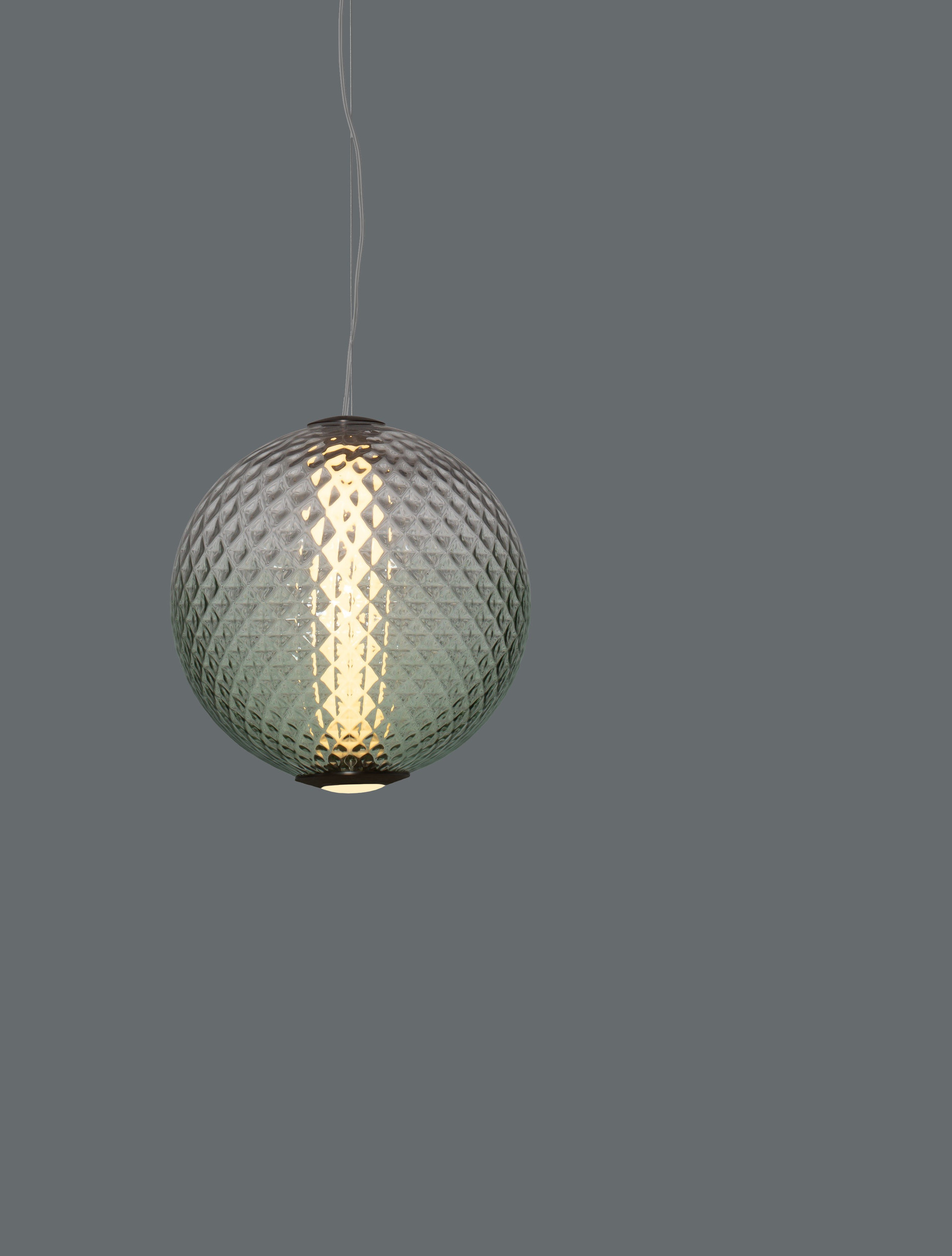 AORA | H 235 D 30 cm | 20 W | 3000 K | 1100 lm | IP20 | Gray | Glass/Metal
