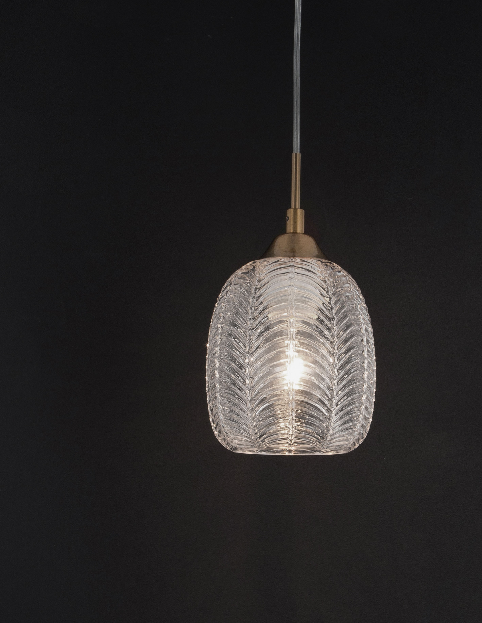 VARIO | H 120 D 13.5 cm | 12 W | IP20 | Gold/Clear | Glass/Metal
