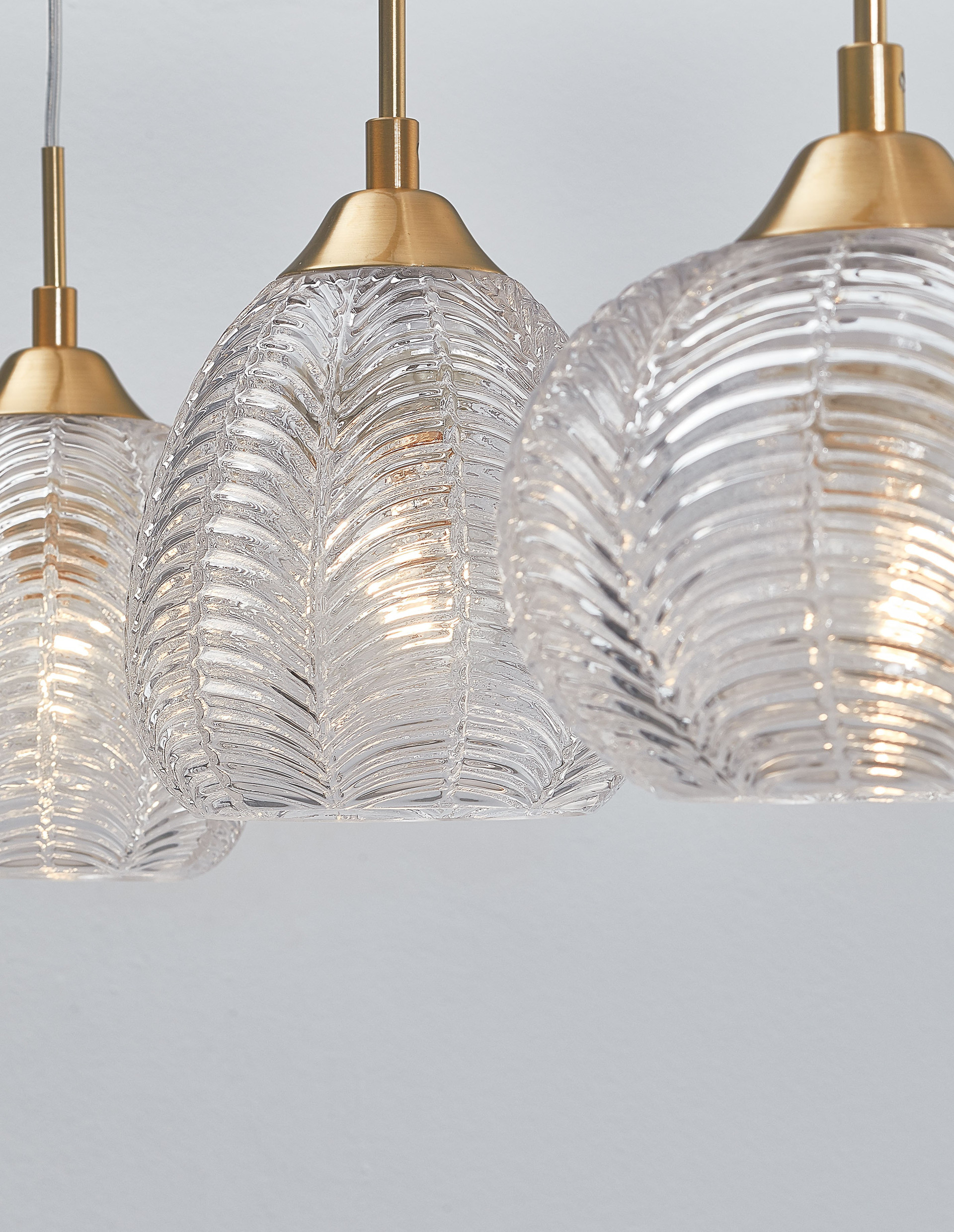 VARIO | L 76 W 18 H 120 cm | 36 W | IP20 | Gold/Clear | Glass/Metal