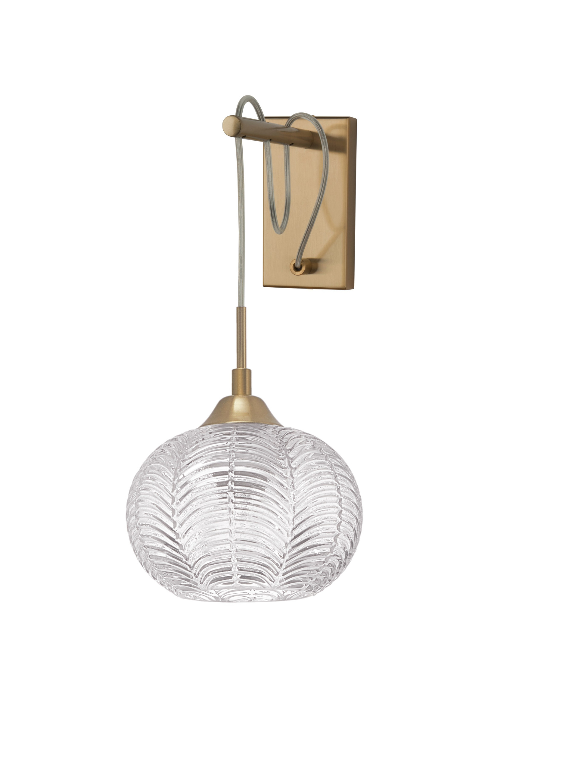 VARIO | L 18 W 29 H 40 cm | 12 W | IP20 | Gold/Clear | Glass/Metal