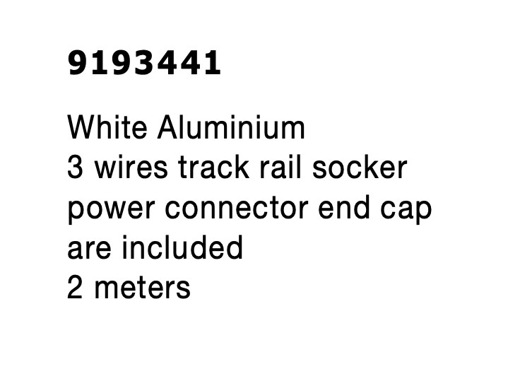 TRACK | IP20 | White | Aluminum