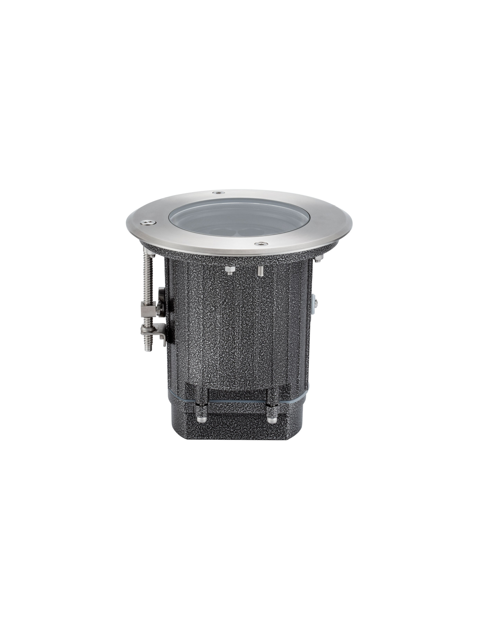 Narrow S30-14W-A38 | L 18 W 18 H 18.7 cm | 14 W | 3000 K | 1232 lm | IP67 | Silver | Stainless Steel 316