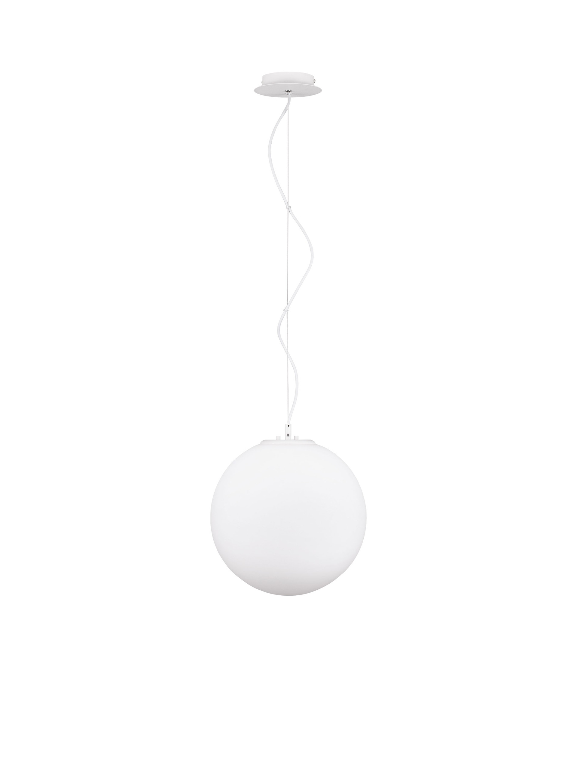 NEVOSO | H 130 D 30 cm | 12 W | IP20 | White | Glass/Metal