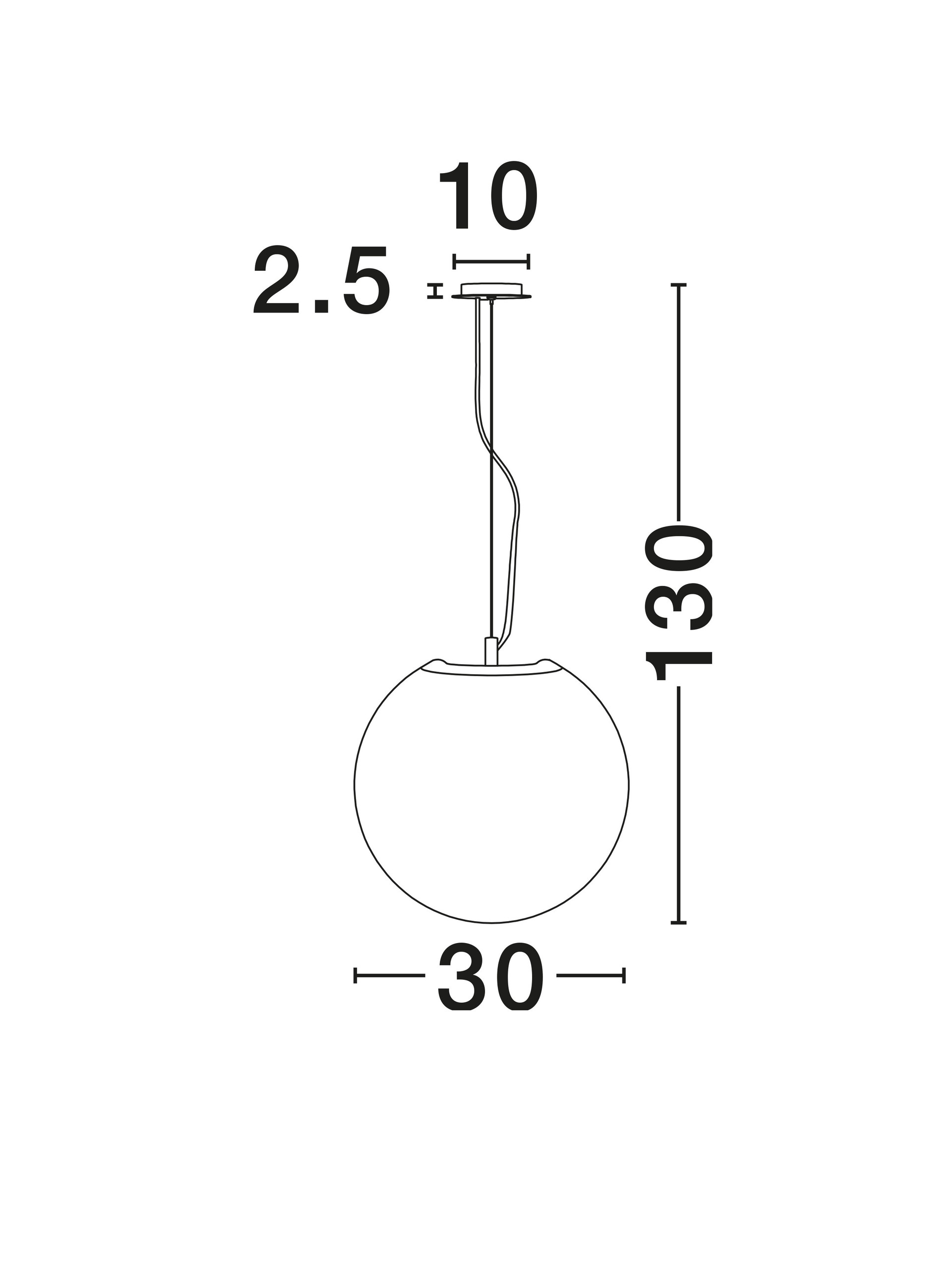 NEVOSO | H 130 D 30 cm | 12 W | IP20 | White | Glass/Metal