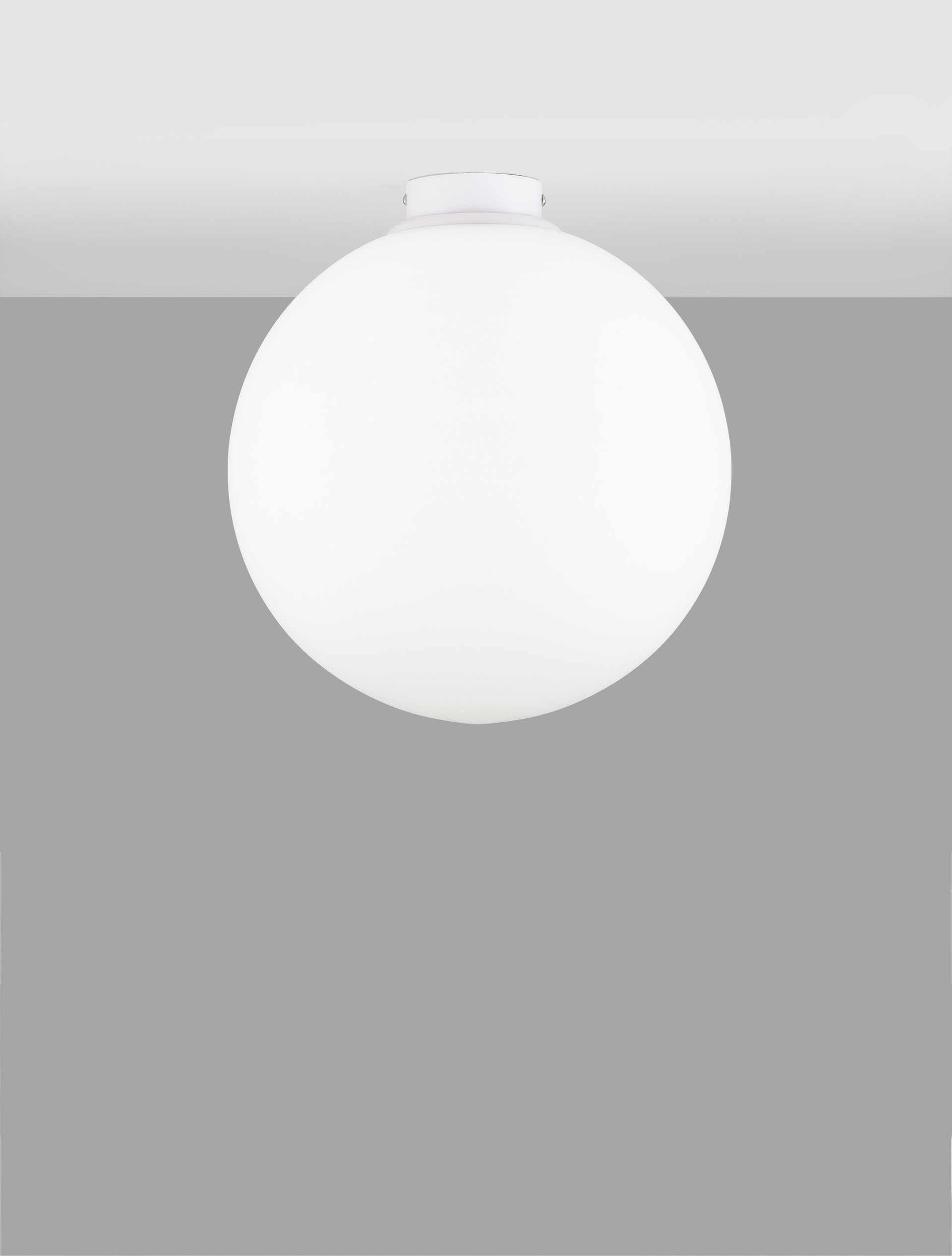 NEVOSO | H 32 D 30 cm | 12 W | IP20 | White | Glass/Metal