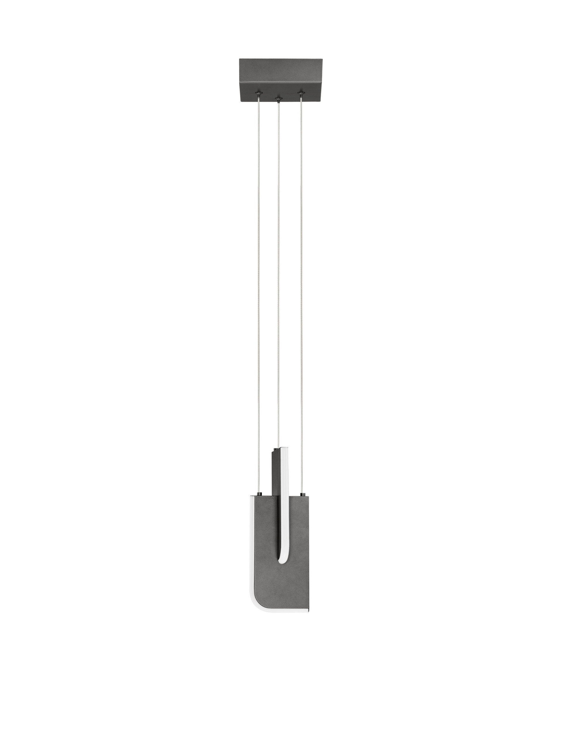 TOTEM | L 15 W 15 H 200 cm | 9 W | 2700 K | 380 lm | IP20 | Anthracite | Metal/Acrylic