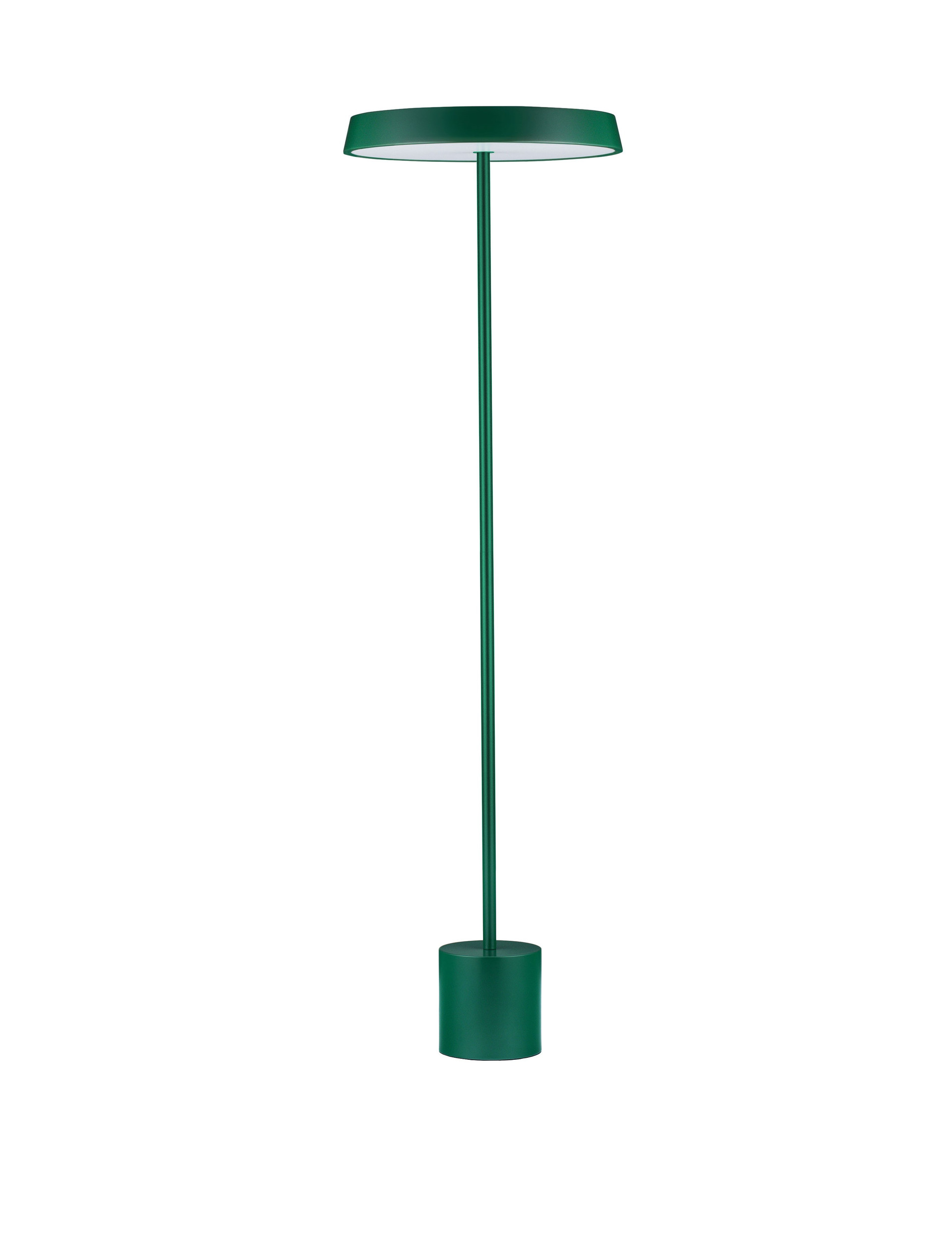 VETRO | H 136 D 40 cm | 33 W | 3000 K | 2666 lm | IP20 | Green | Aluminum/Acrylic