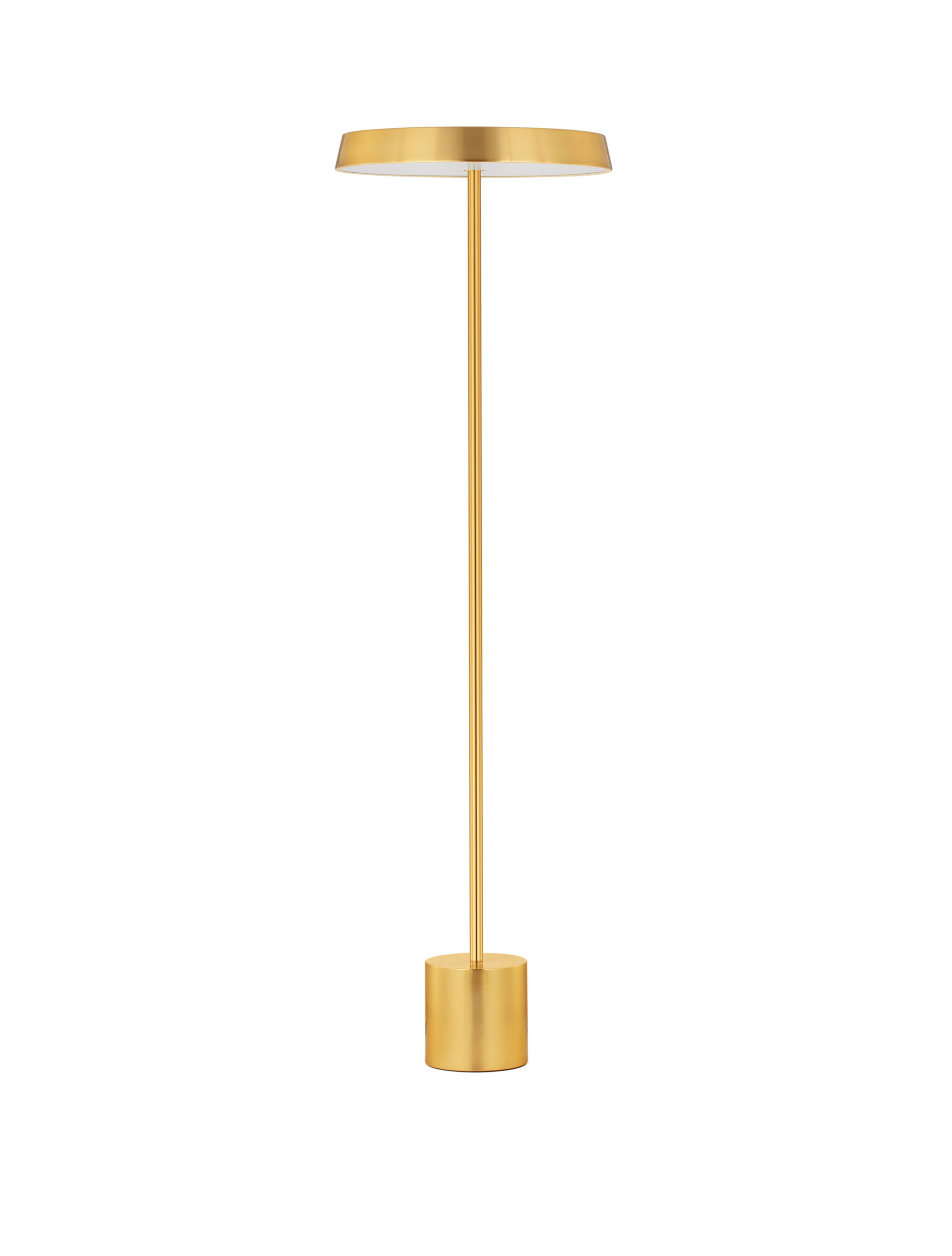 VETRO | H 136 D 40 cm | 33 W | 3000 K | 2666 lm | IP20 | Gold | Aluminum/Acrylic