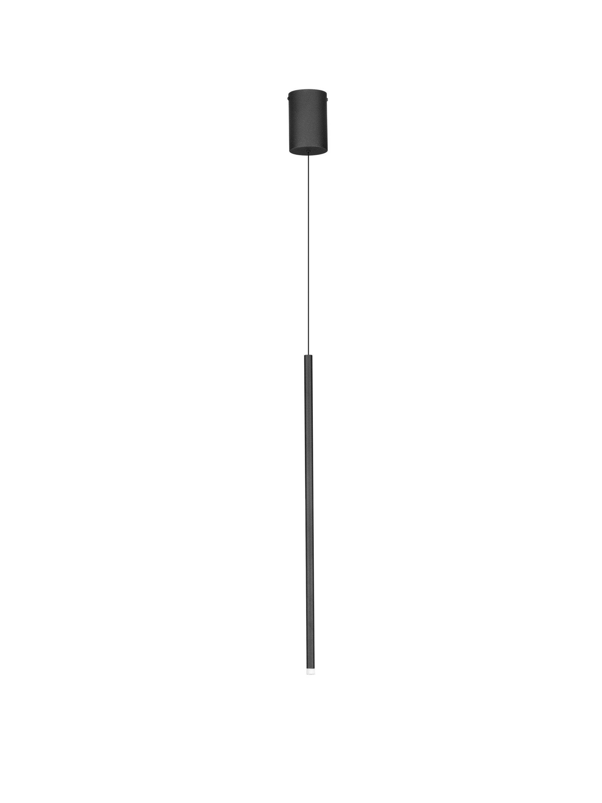 STILVI | H 150 D 7.7 cm | 4 W | 3000 K | 177 lm | IP20 | Black | Aluminum