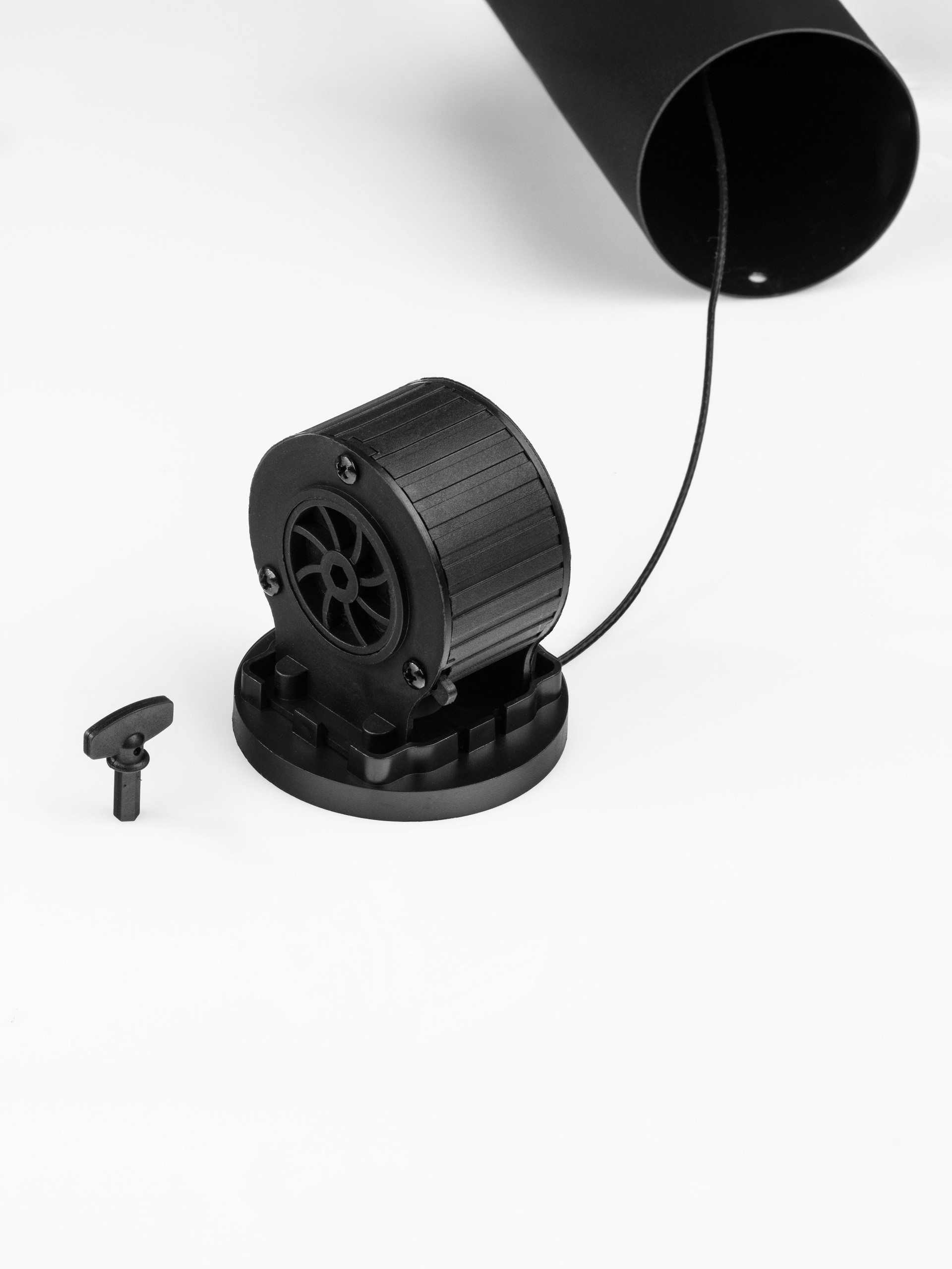 STILVI | H 150 D 7.7 cm | 4 W | 3000 K | 177 lm | IP20 | Black | Aluminum