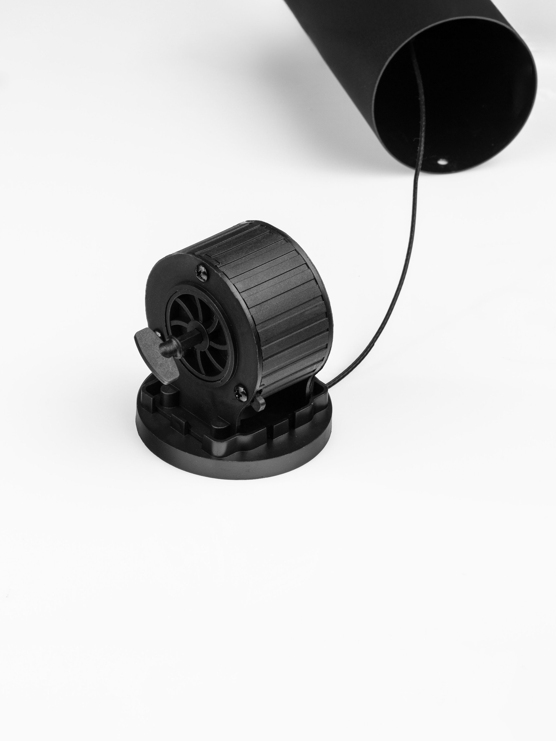 STILVI | H 150 D 7.7 cm | 4 W | 3000 K | 177 lm | IP20 | Black | Aluminum