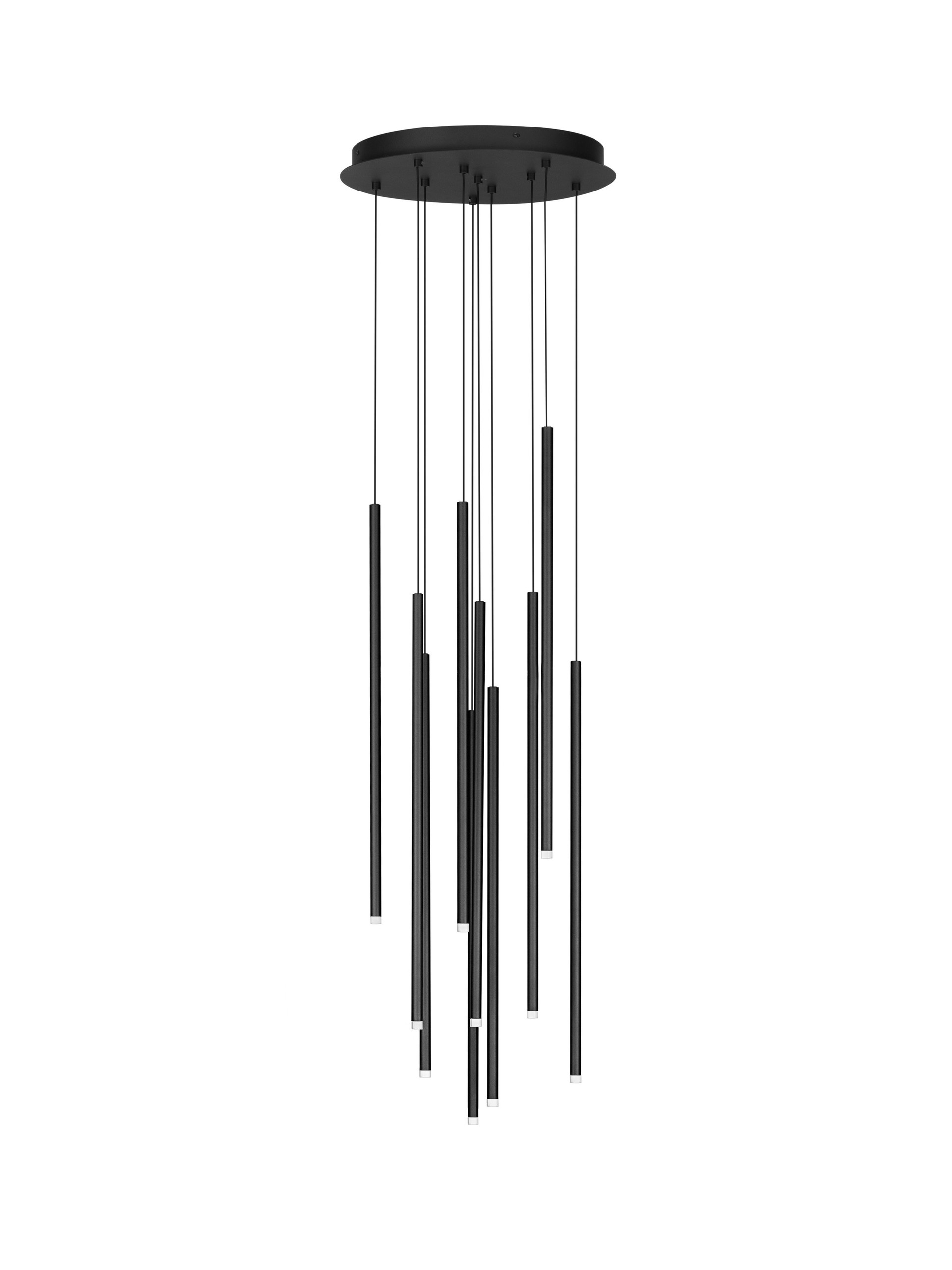 STILVI | H 150 D 40 cm | 41 W | 3000 K | 1522 lm | IP20 | Black | Aluminum
