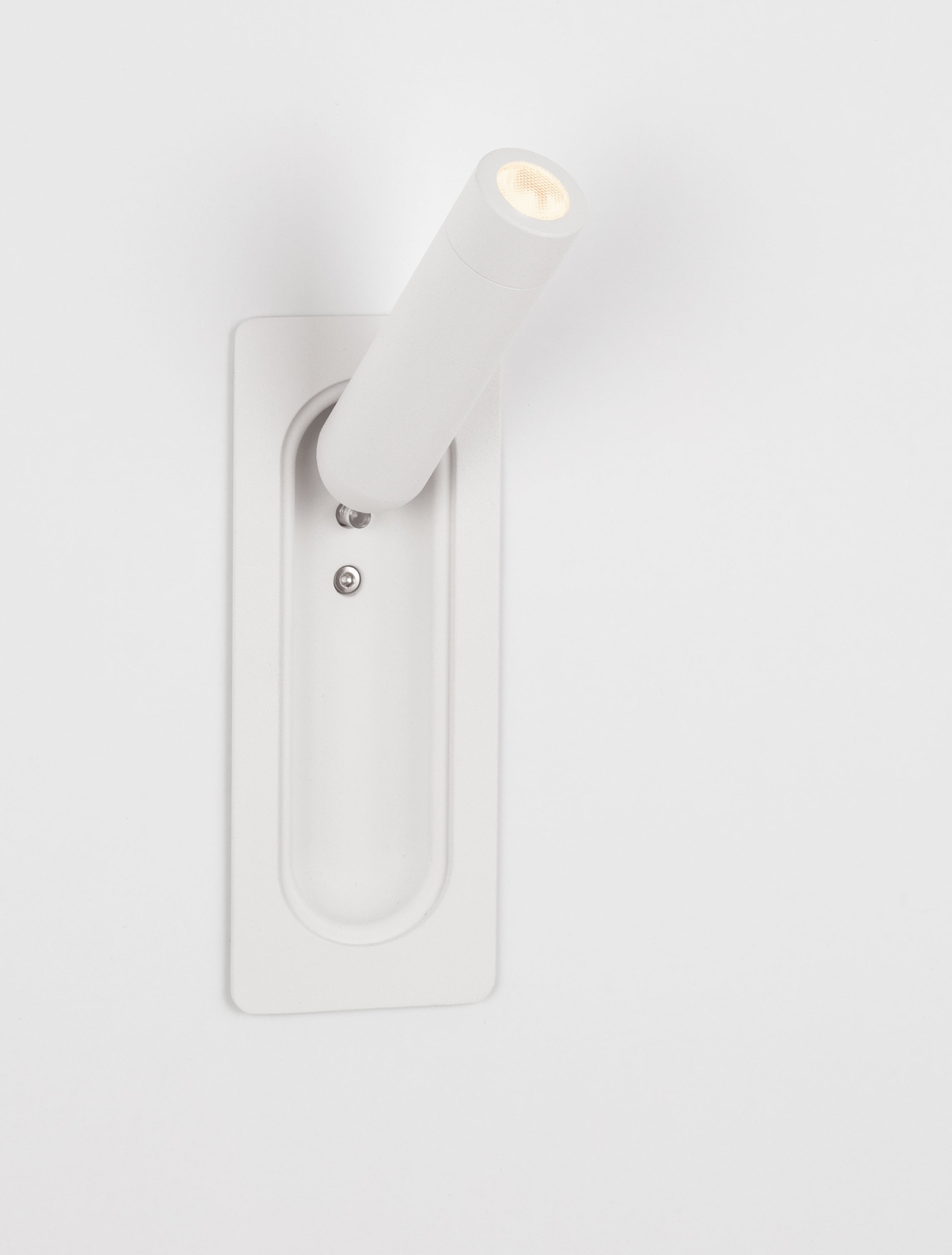 INLITE | L 6.8 W 6 H 16.8 cm | 3 W | 3000 K | 166 lm | IP20 | White | Aluminum
