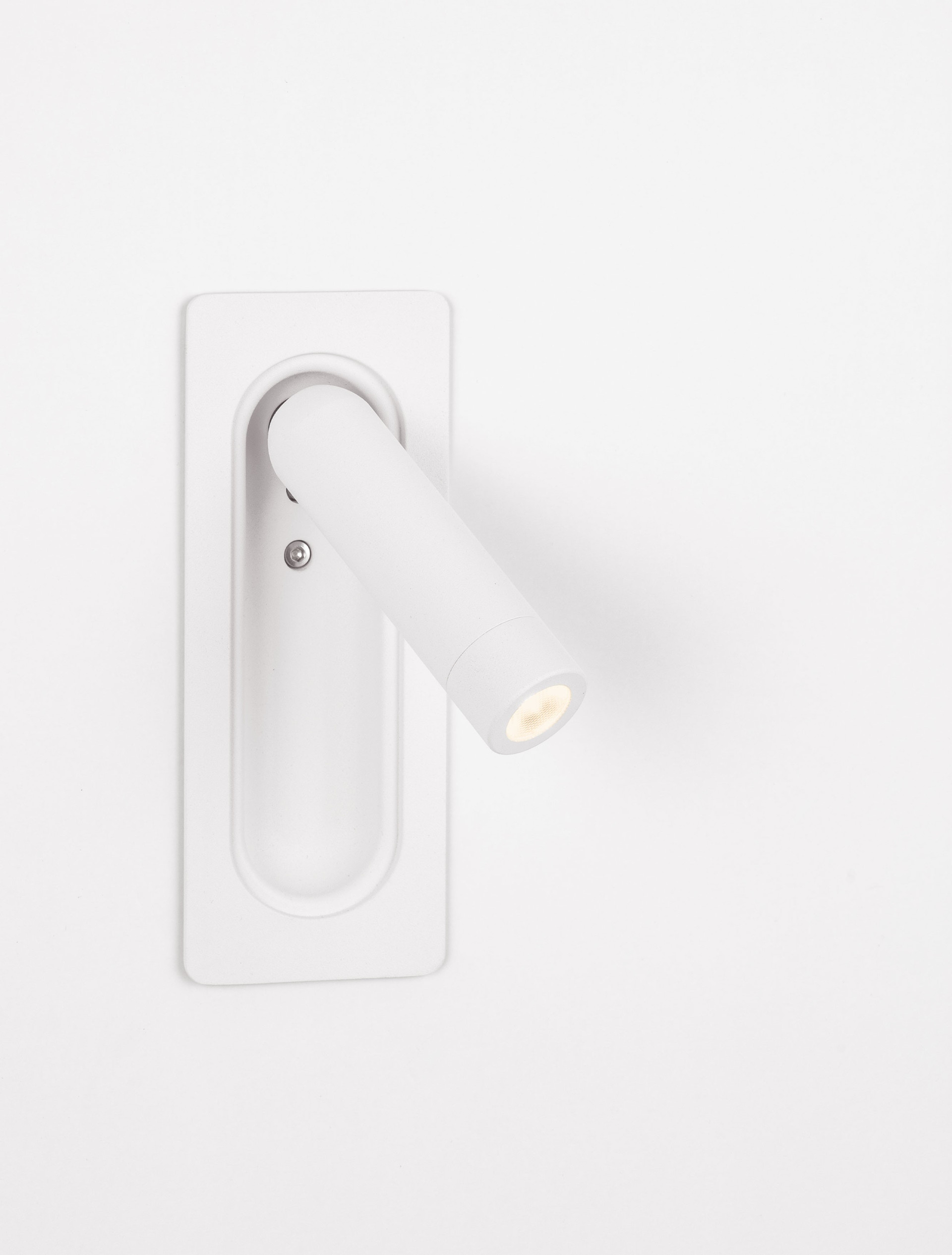 INLITE | L 6.8 W 6 H 16.8 cm | 3 W | 3000 K | 166 lm | IP20 | White | Aluminum