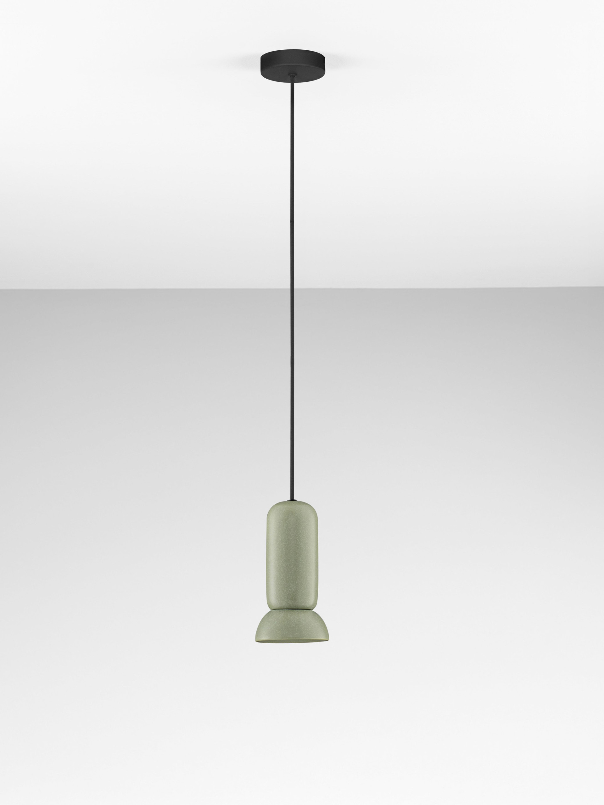 PARLO | H 223 D 11 cm | 10 W | IP20 | Green | Steel/Ceramic